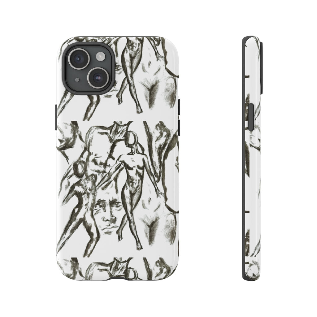 "The Figures" Artistic Figure Pattern Phone Case