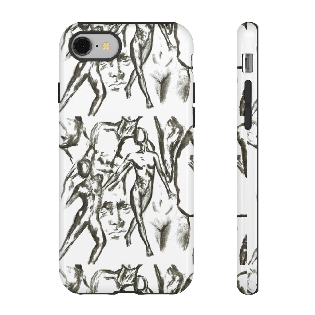 "The Figures" Artistic Figure Pattern Phone Case