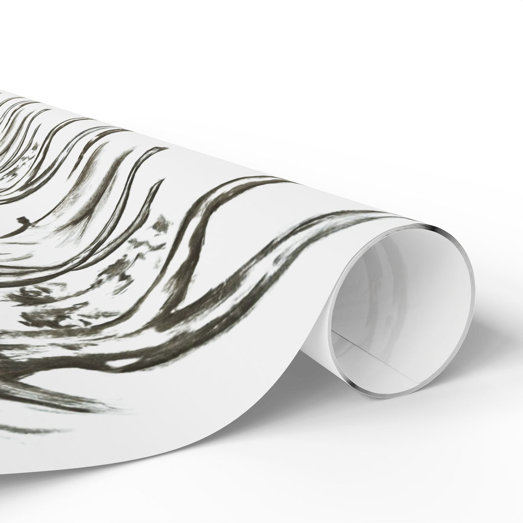 "The Figures" Artistic Sketch Wrapping paper