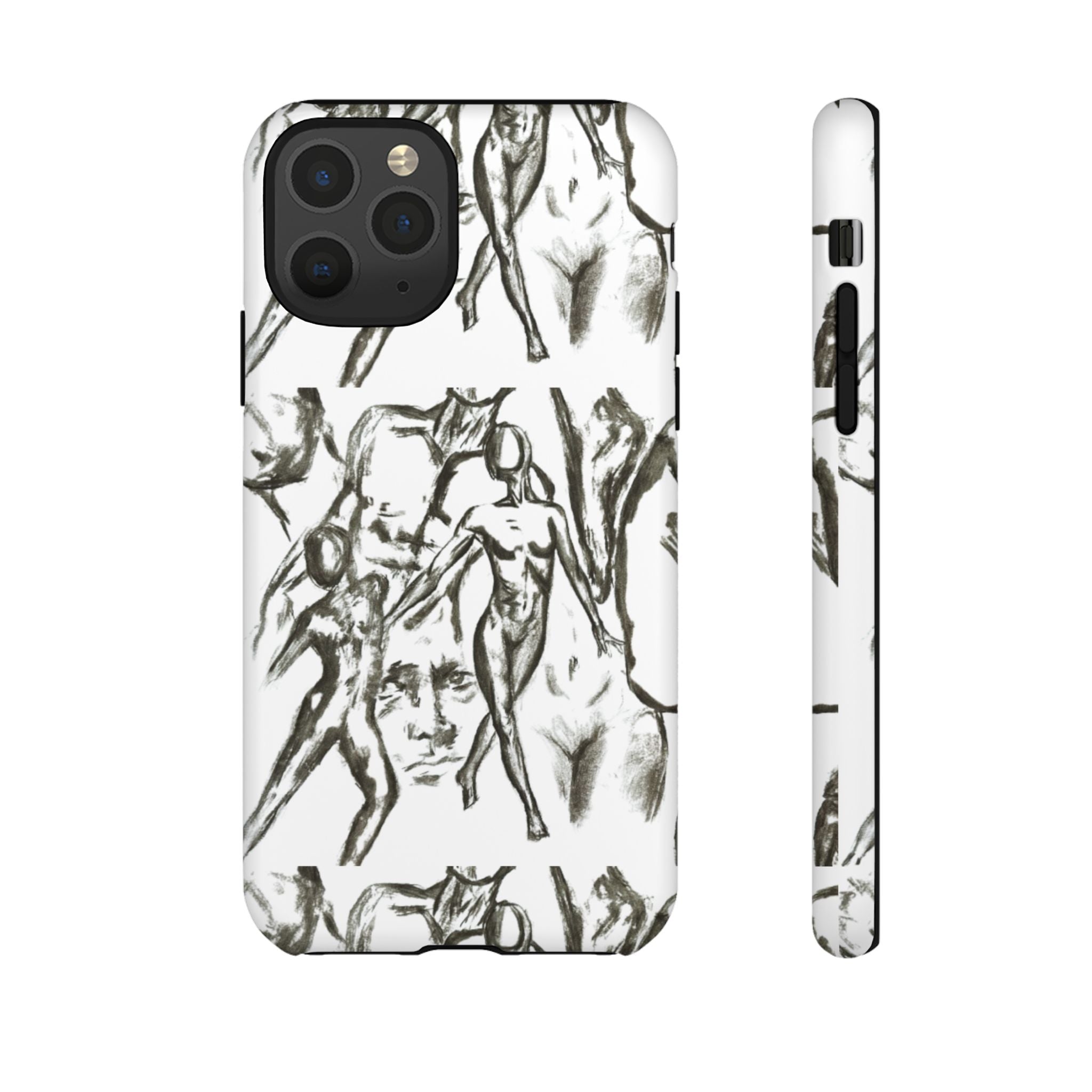 "The Figures" Artistic Figure Pattern Phone Case