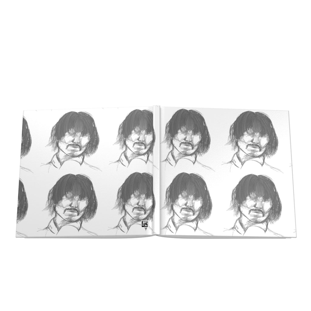 "The Man" Portrait Customizable Hardcover Photo Book