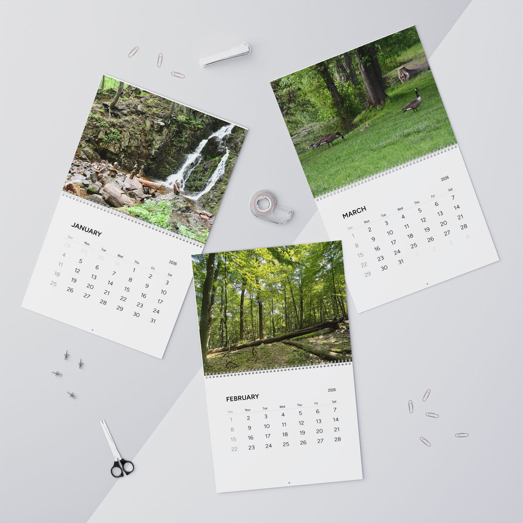 Nature Scenes 2026 Wall Calendar