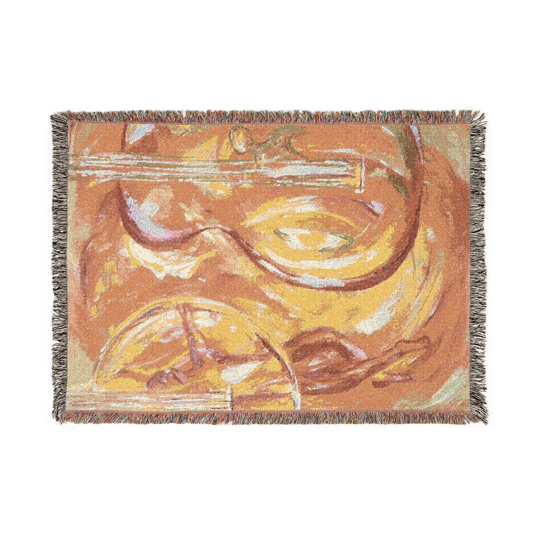 "Guitar People" Soft Art-Woven Throw Blanket