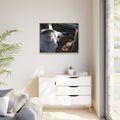 "Hattie the Cow" Matte Canvas