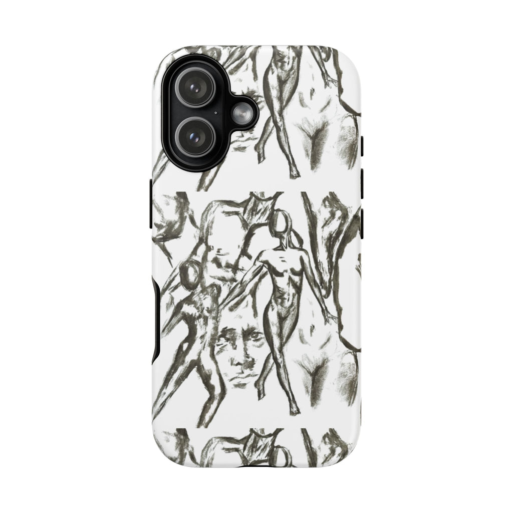 "The Figures" Artistic Figure Pattern Phone Case