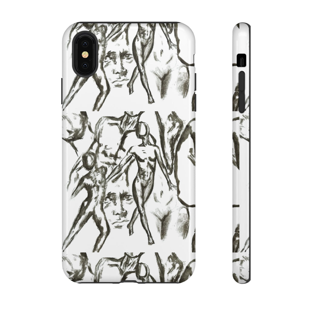 "The Figures" Artistic Figure Pattern Phone Case