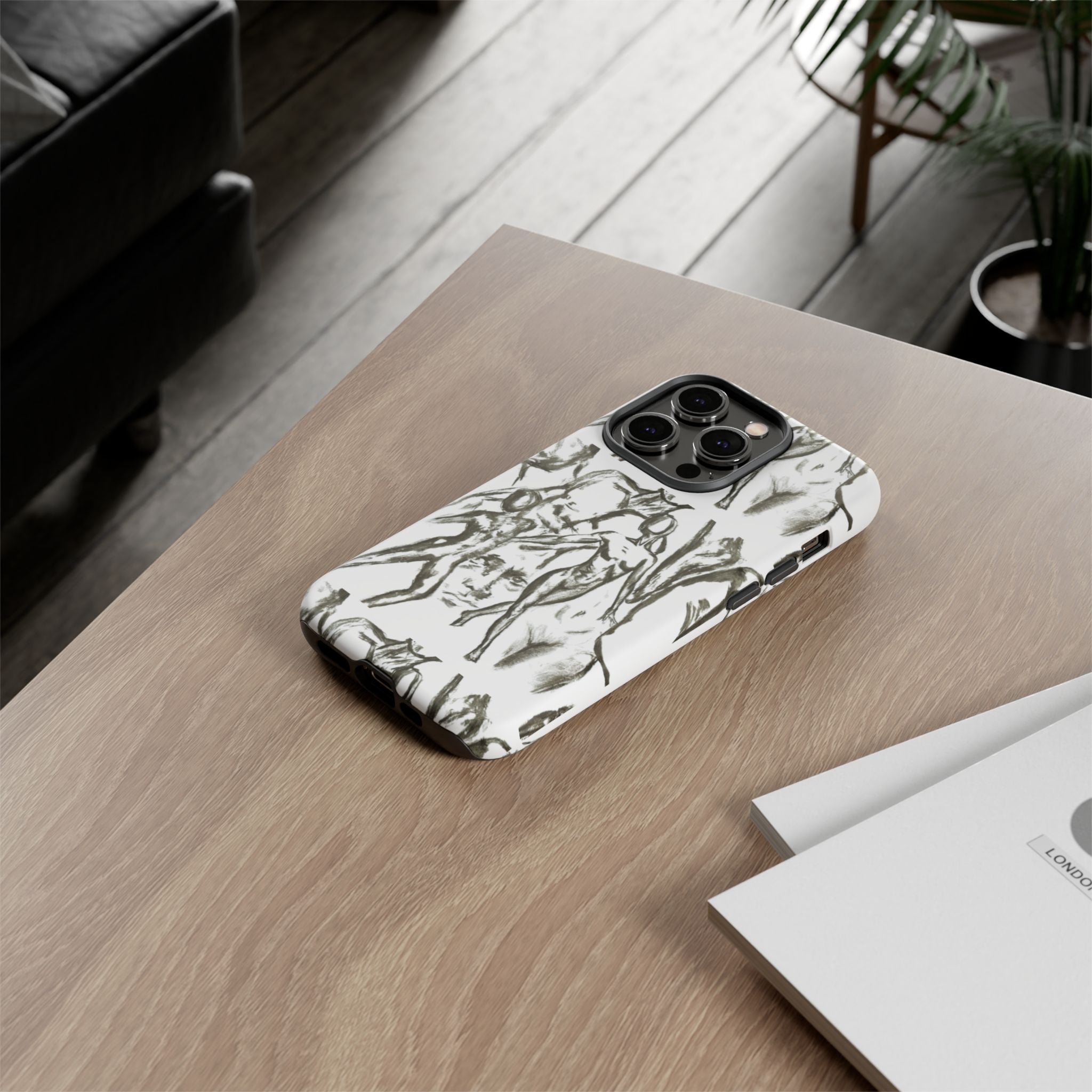 "The Figures" Artistic Figure Pattern Phone Case