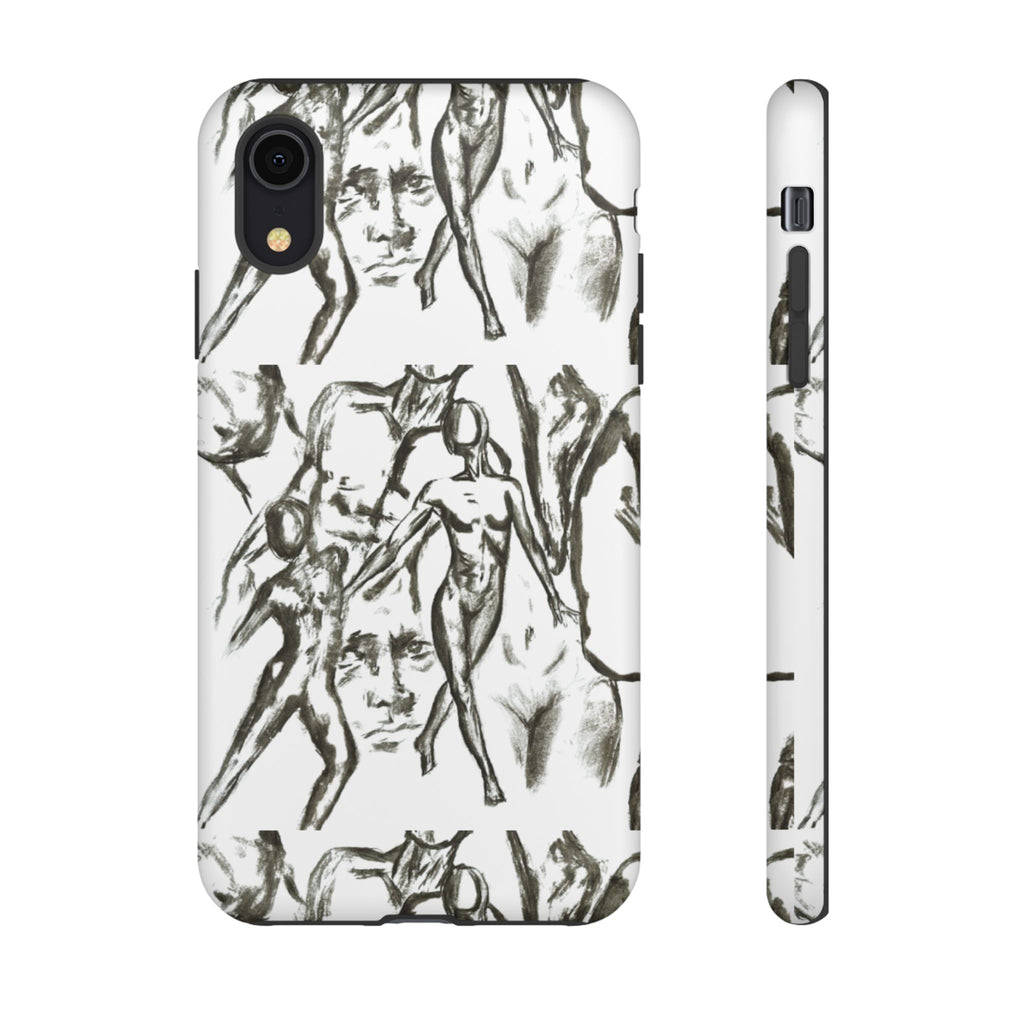 "The Figures" Artistic Figure Pattern Phone Case