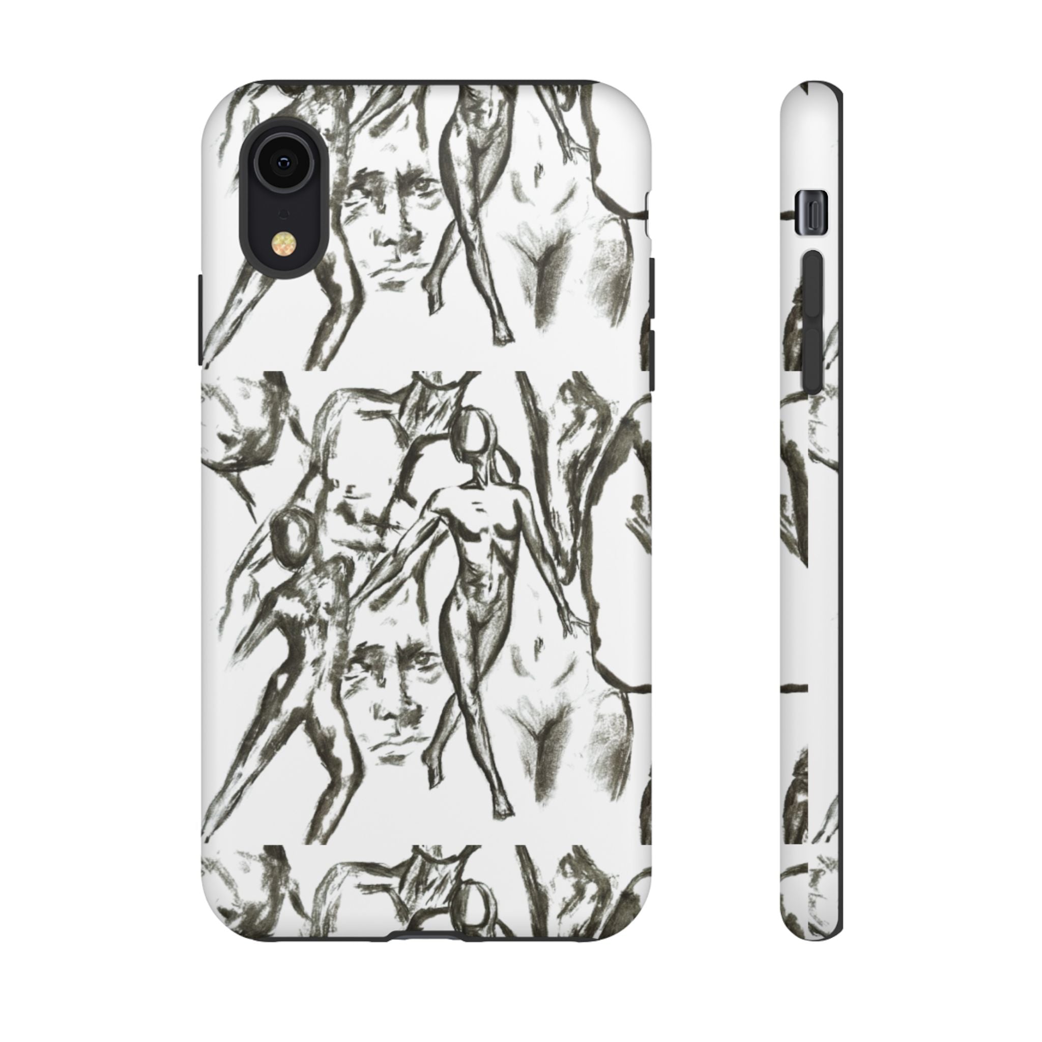 "The Figures" Artistic Figure Pattern Phone Case