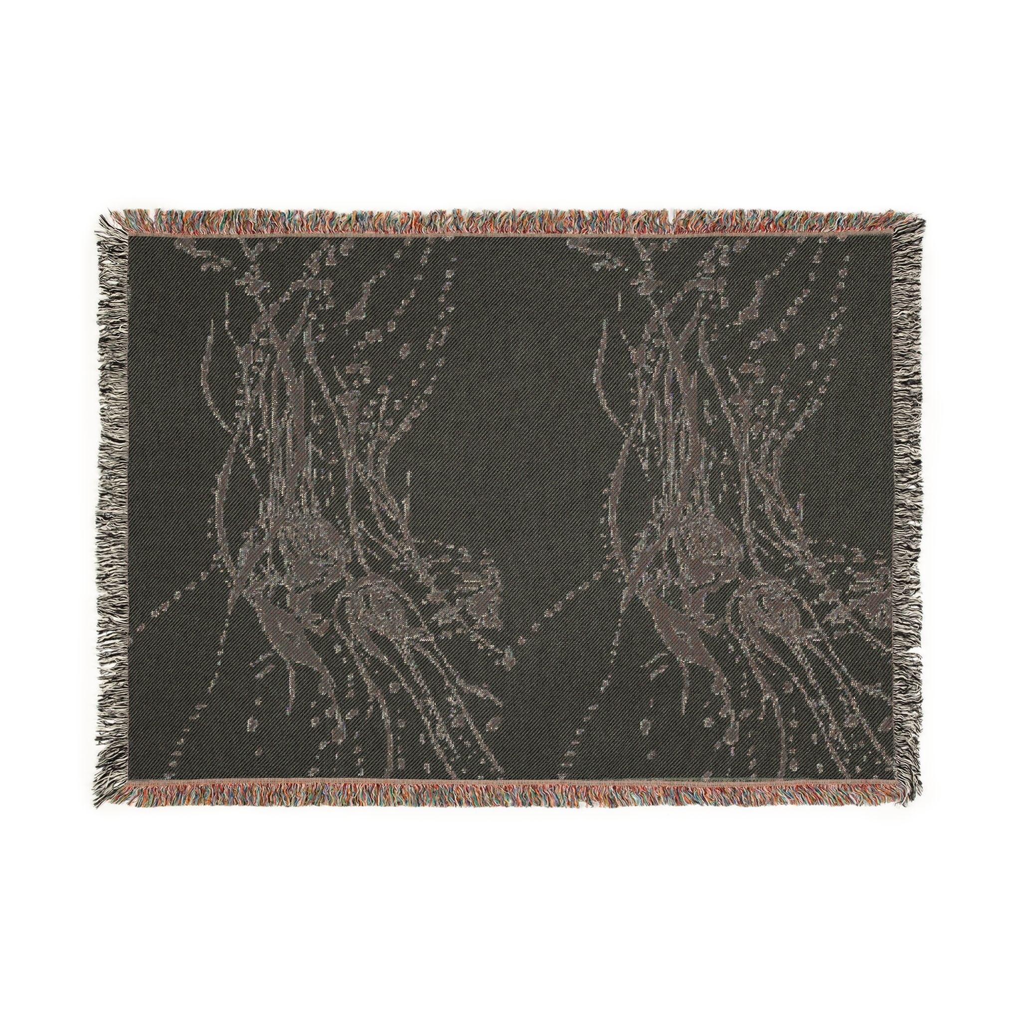 "Twin Faces" Woven Blanket