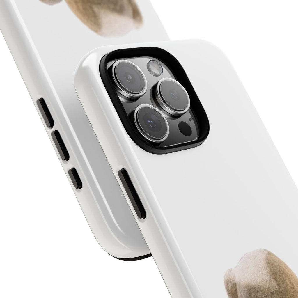 "Leaning Man" Phone Case — Minimalist Thoughtful Stone Sculpture Design
