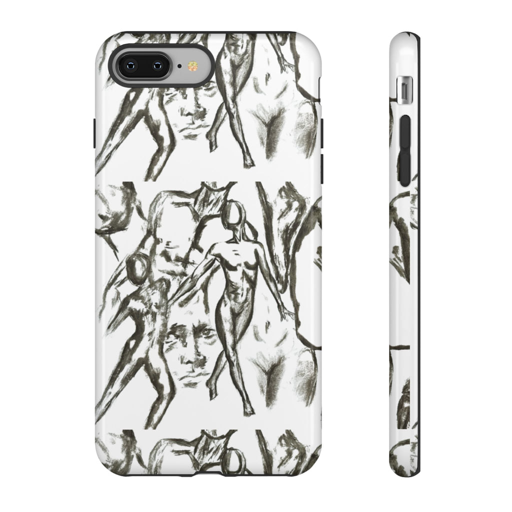 "The Figures" Artistic Figure Pattern Phone Case