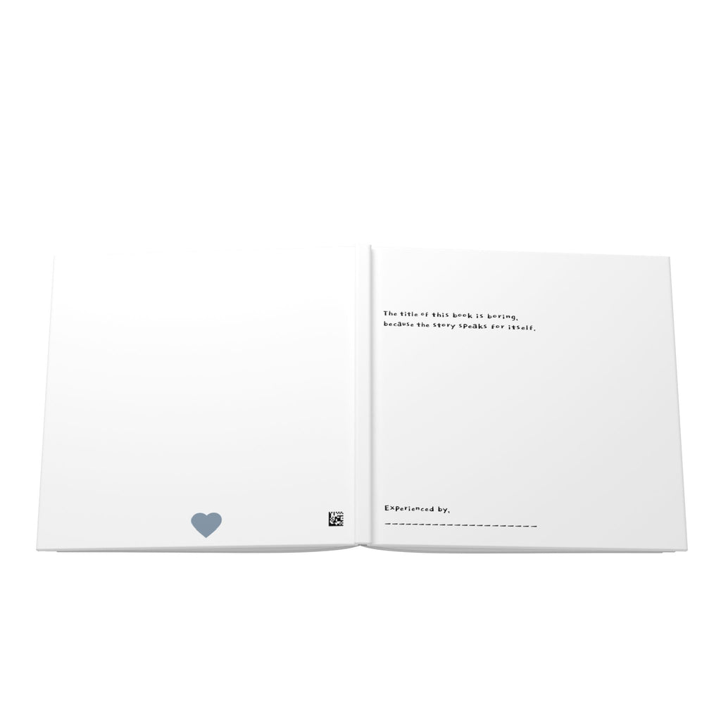 "The title of this book is boring" Hardcover Photo Book