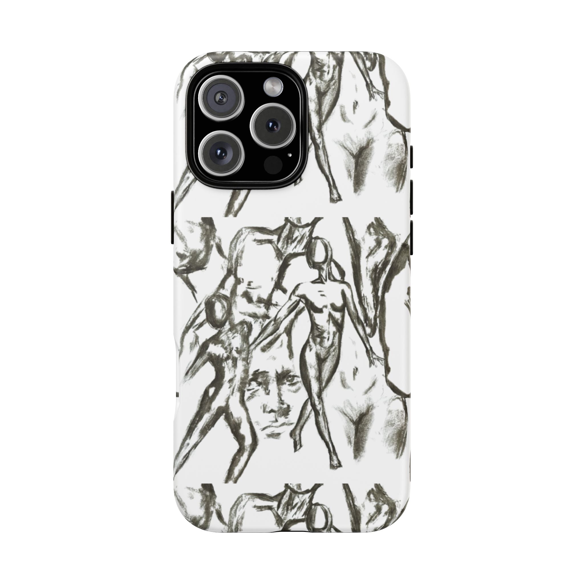 "The Figures" Artistic Figure Pattern Phone Case