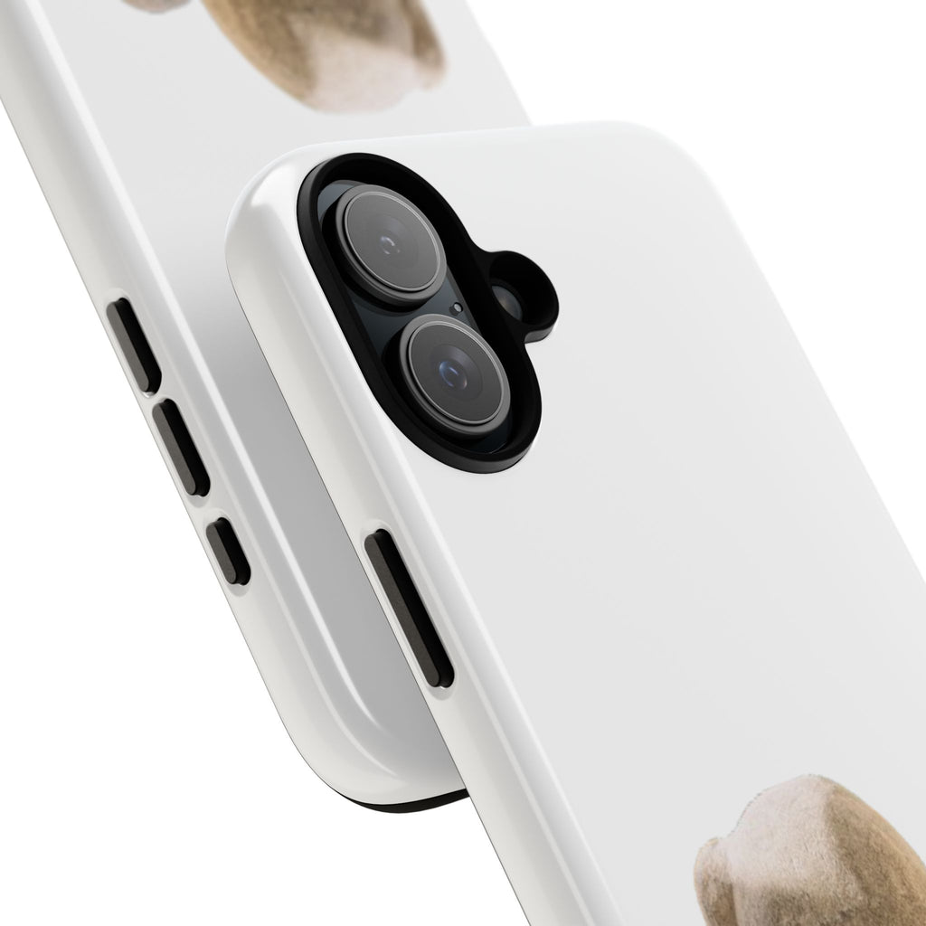 "Leaning Man" Phone Case — Minimalist Thoughtful Stone Sculpture Design