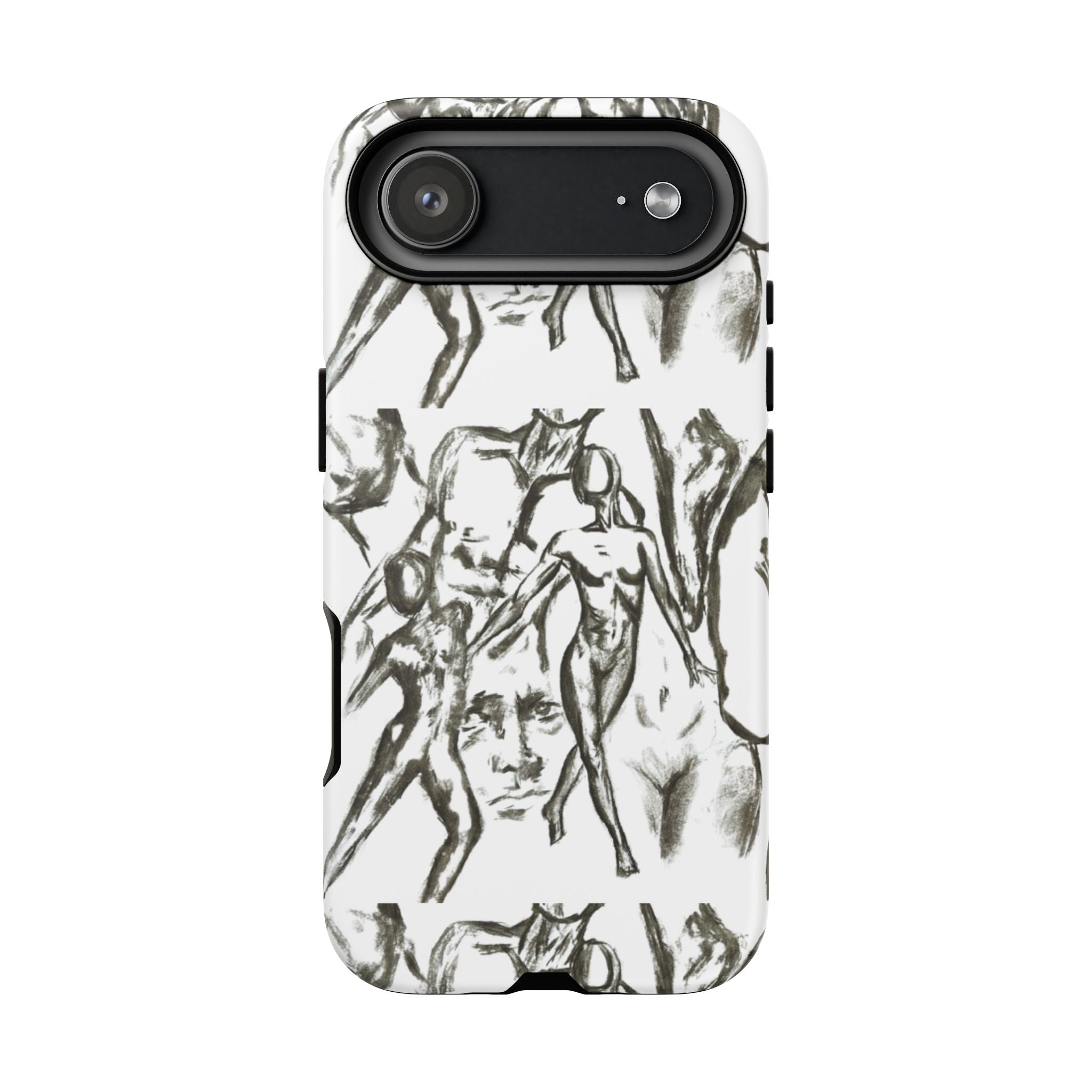 "The Figures" Artistic Figure Pattern Phone Case