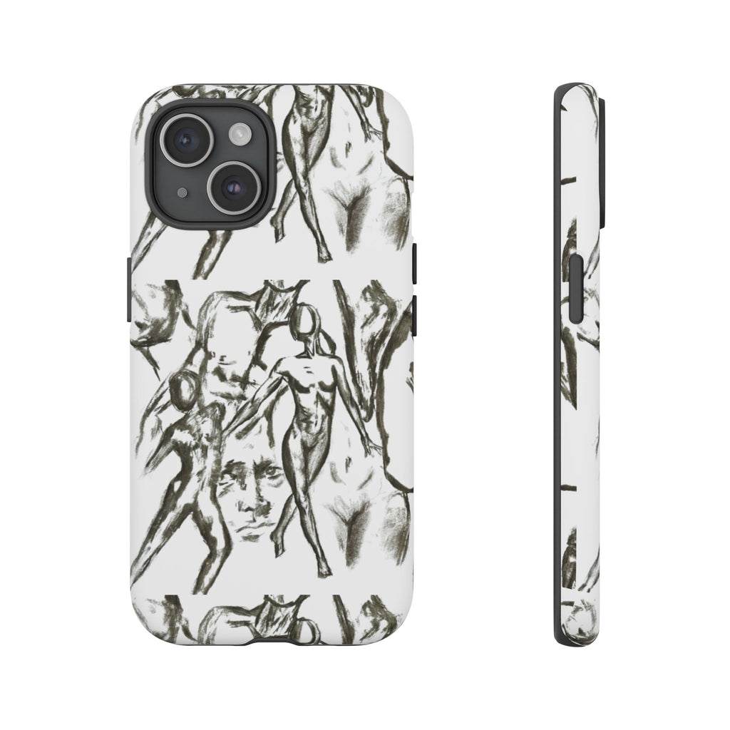 "The Figures" Artistic Figure Pattern Phone Case