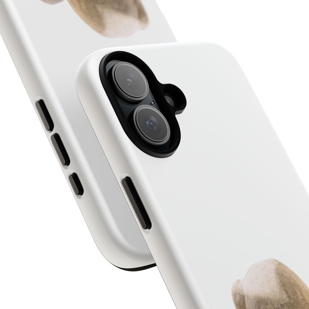"Leaning Man" Phone Case — Minimalist Thoughtful Stone Sculpture Design