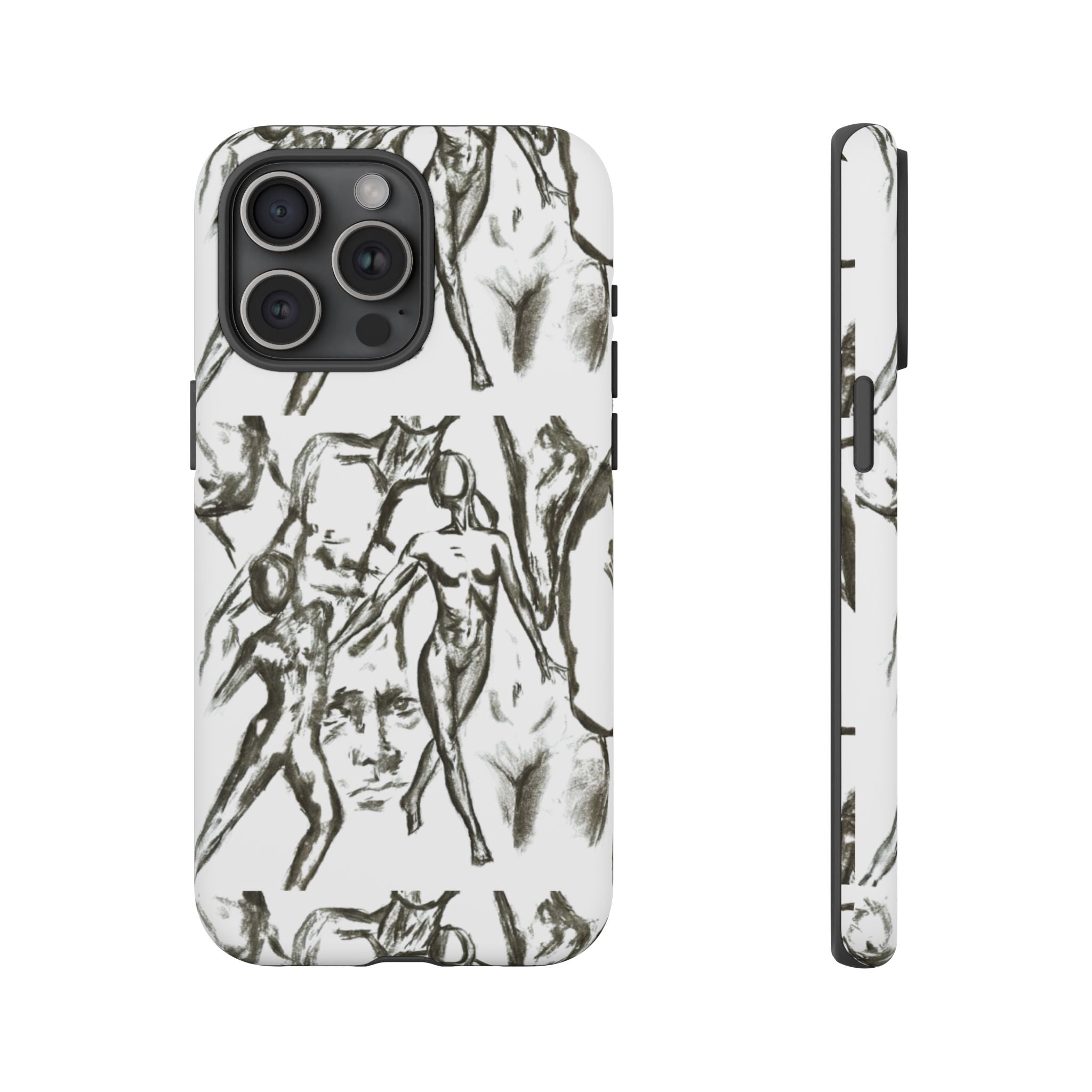 "The Figures" Artistic Figure Pattern Phone Case