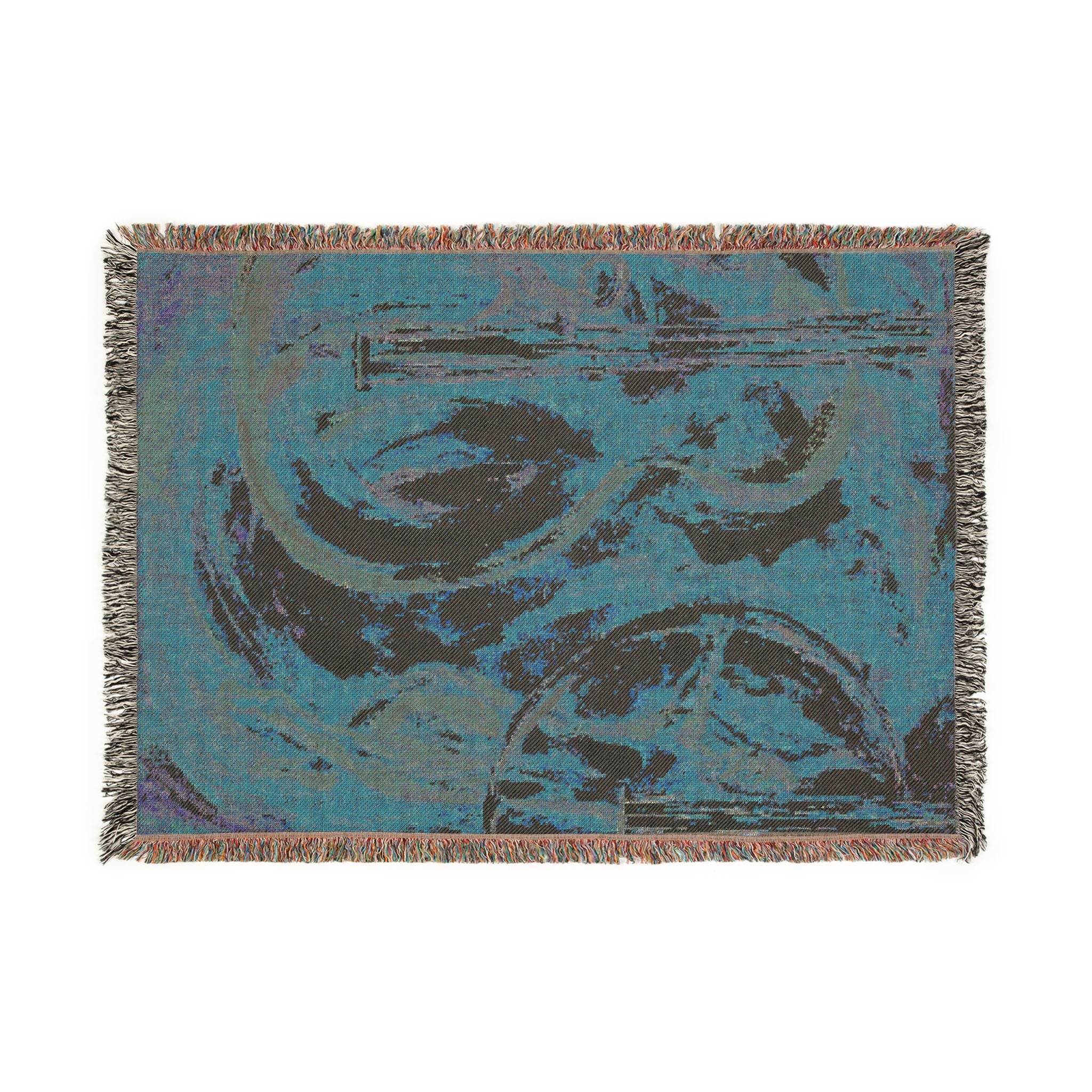 "Guitar People" Soft Art-Woven Throw Blanket