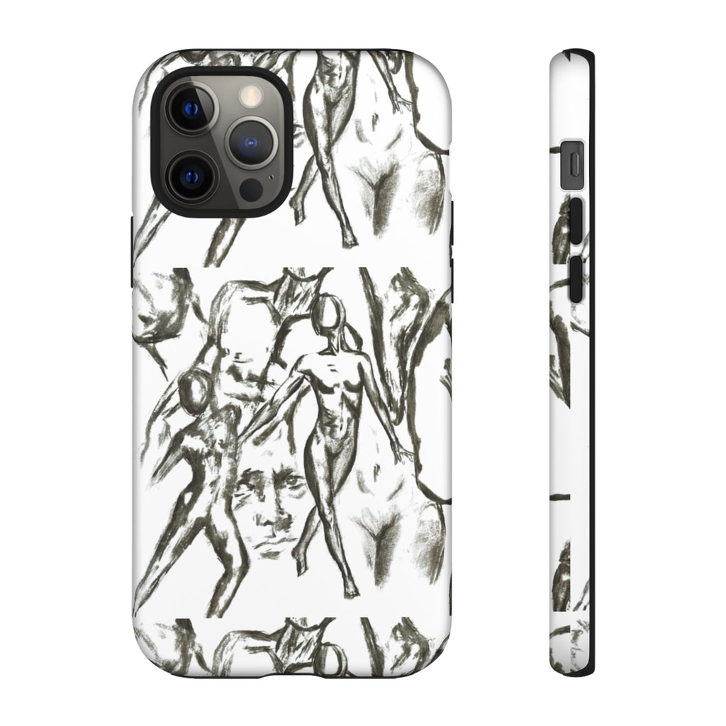 "The Figures" Artistic Figure Pattern Phone Case