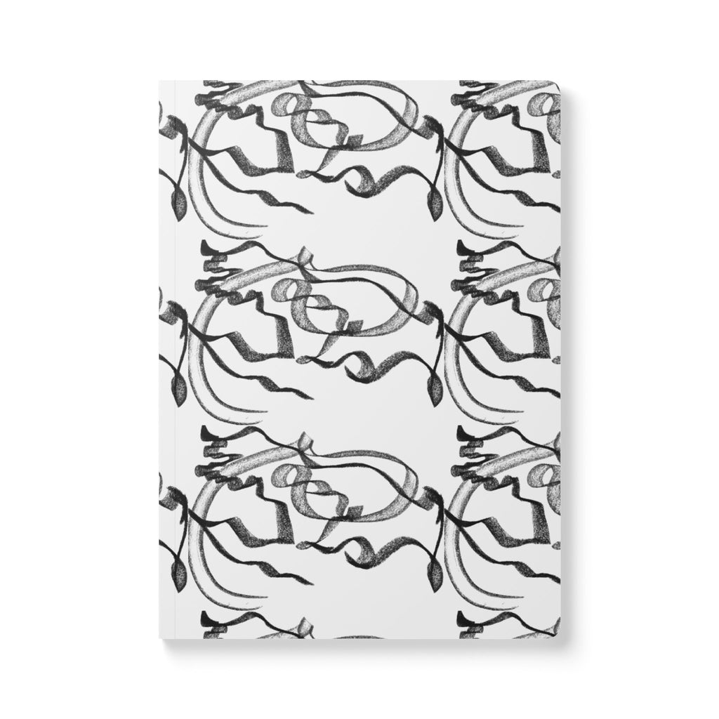 "Brushstroke" Softcover Drawing Journal and Sketchbook