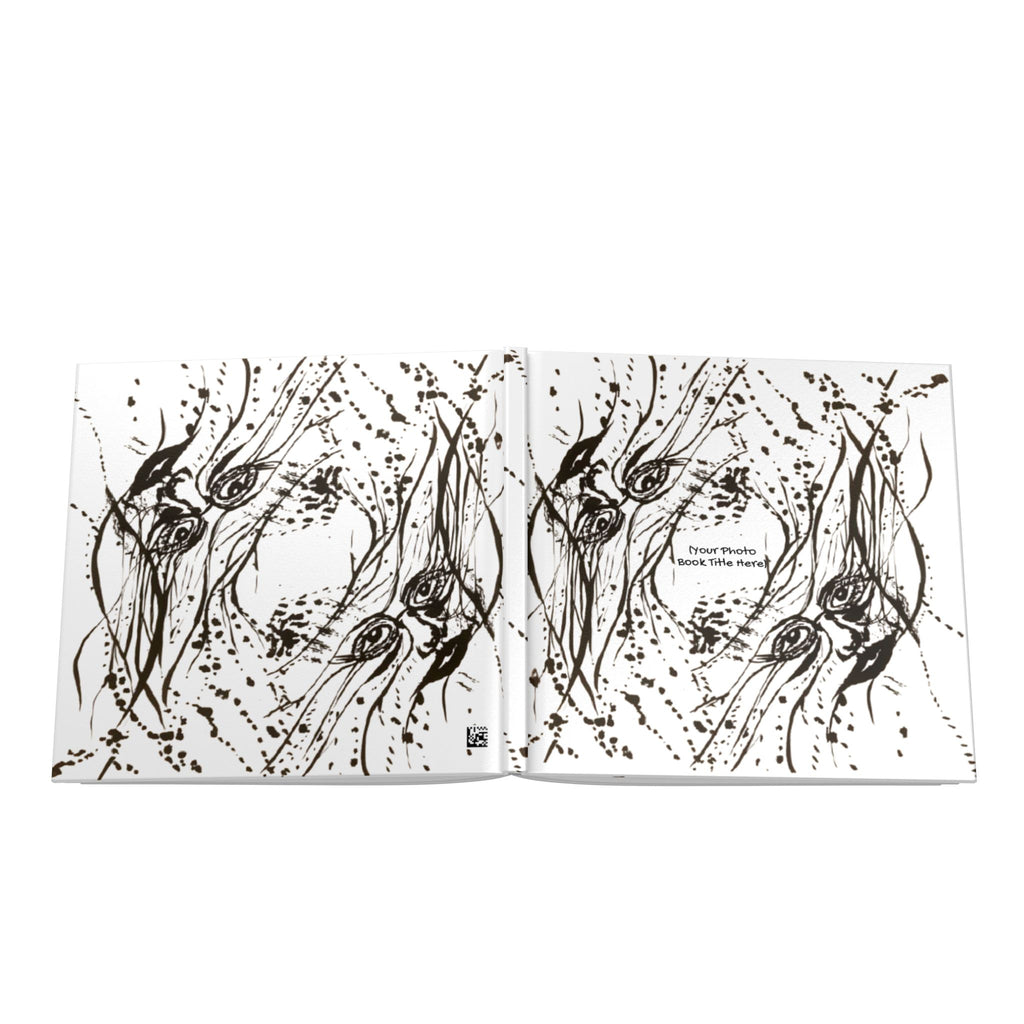 "Twin Faces" Hardcover Customizable Photo Book