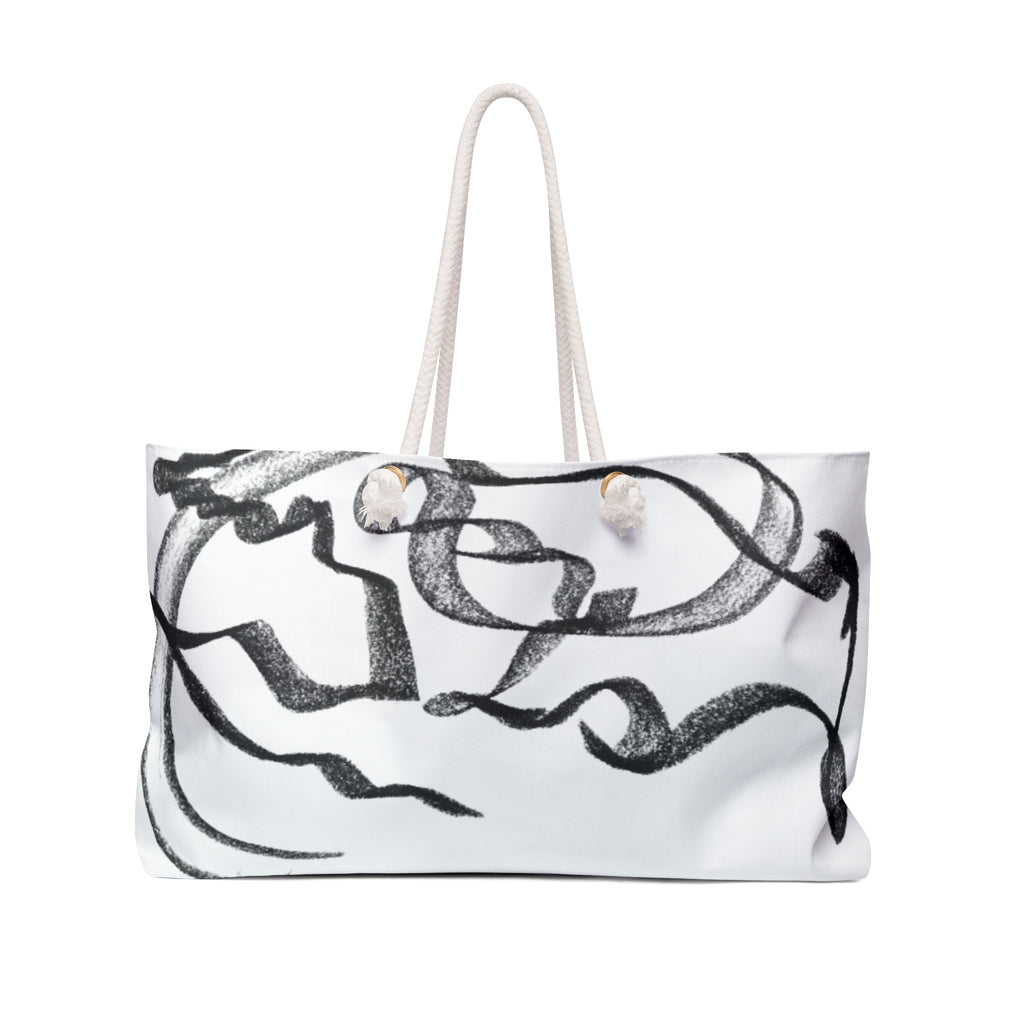 Abstract "Brushstroke" Weekender Bag
