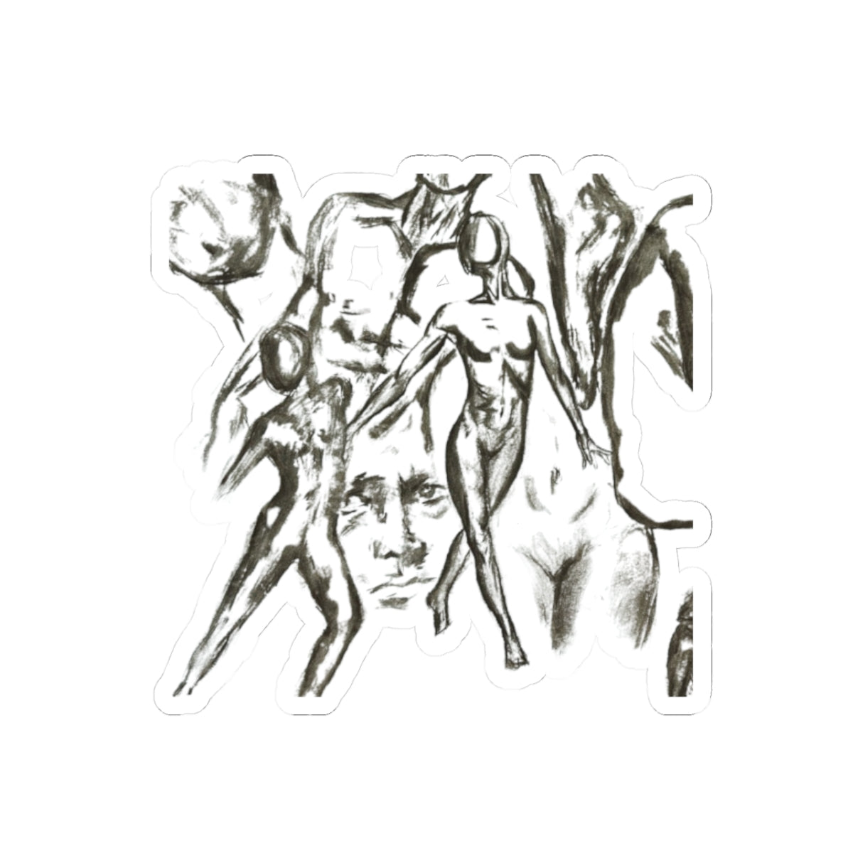 "The Figures" Sticker