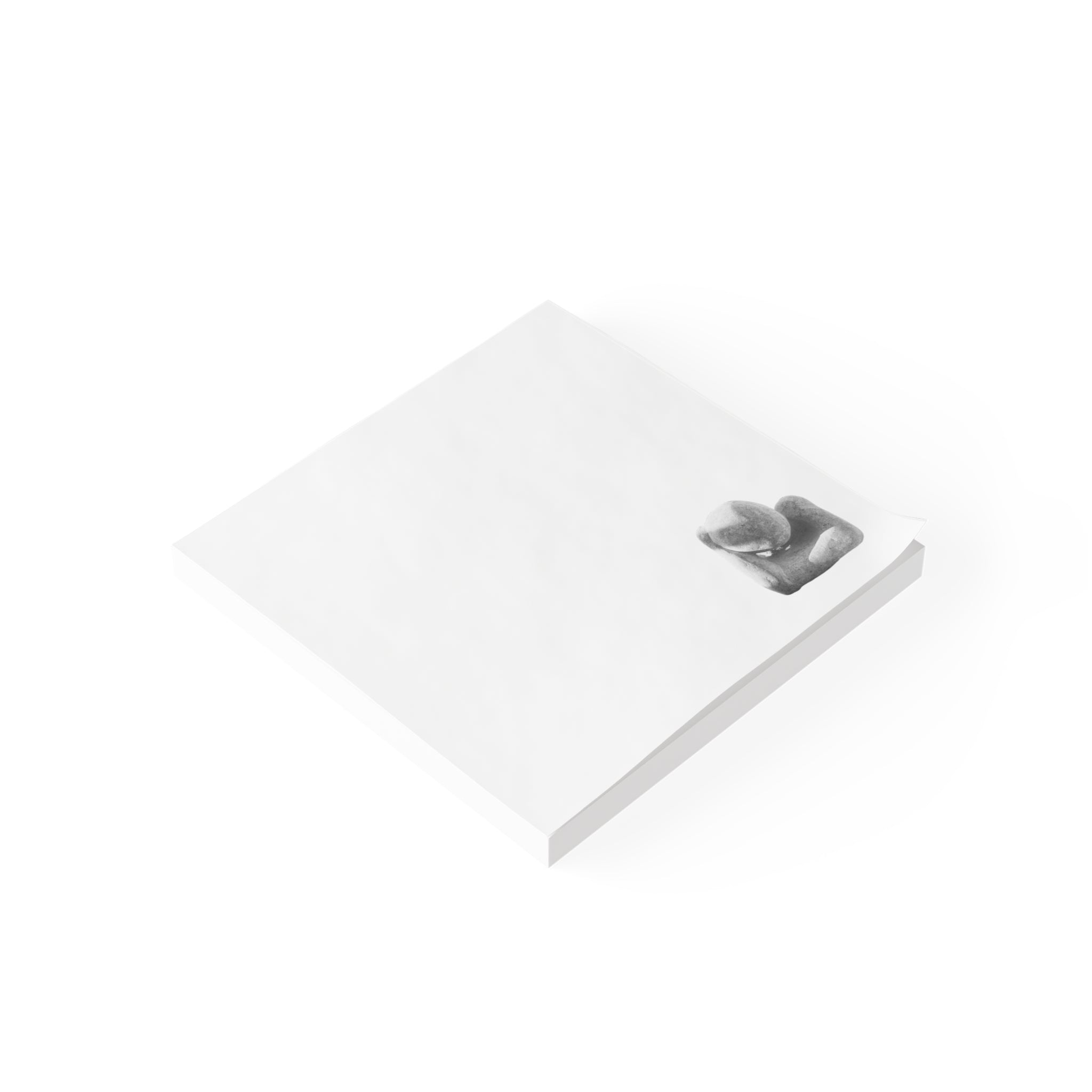 "Leaning Man" Corner Artistic Sticky Notes