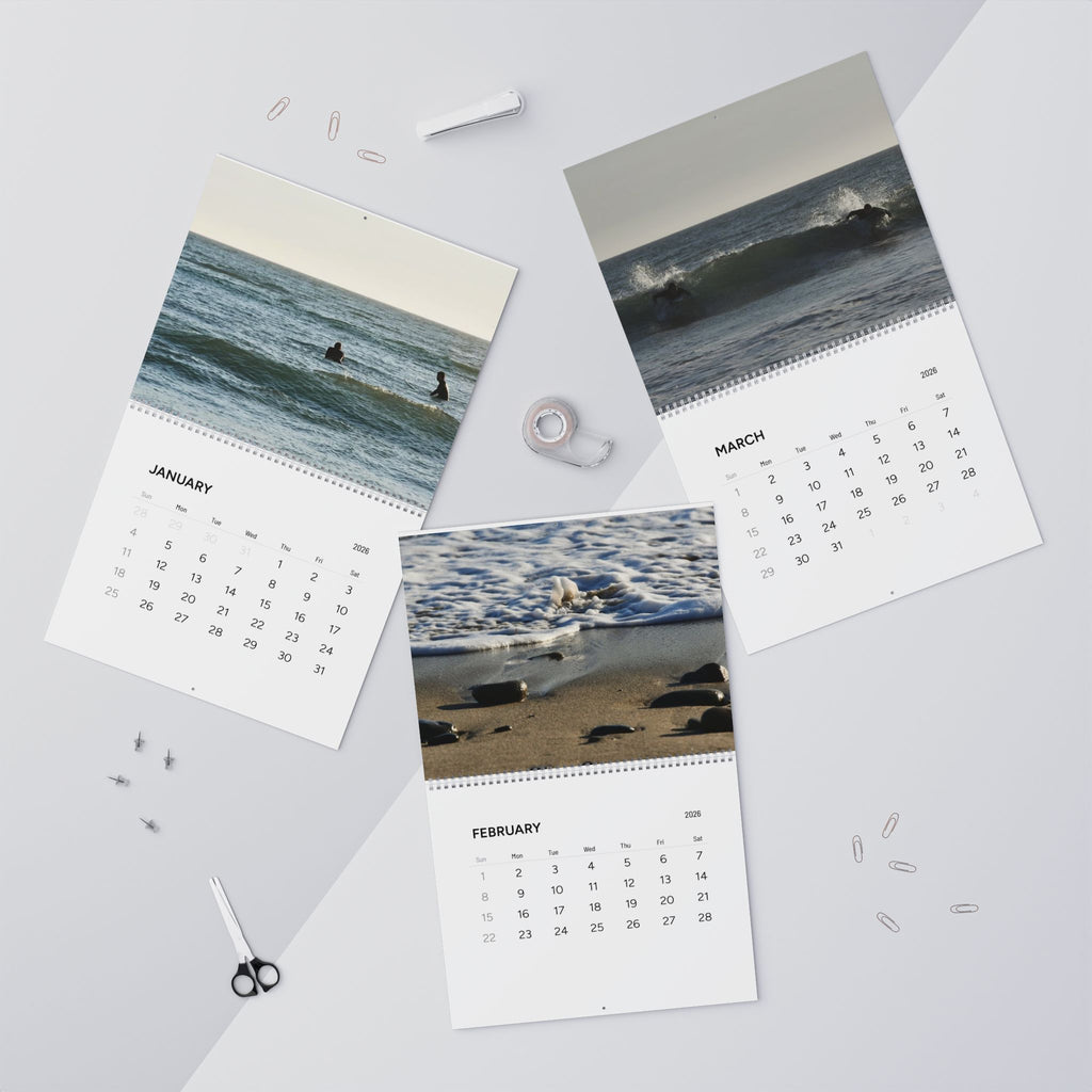 2026 Coastal Photography Wall Calendar