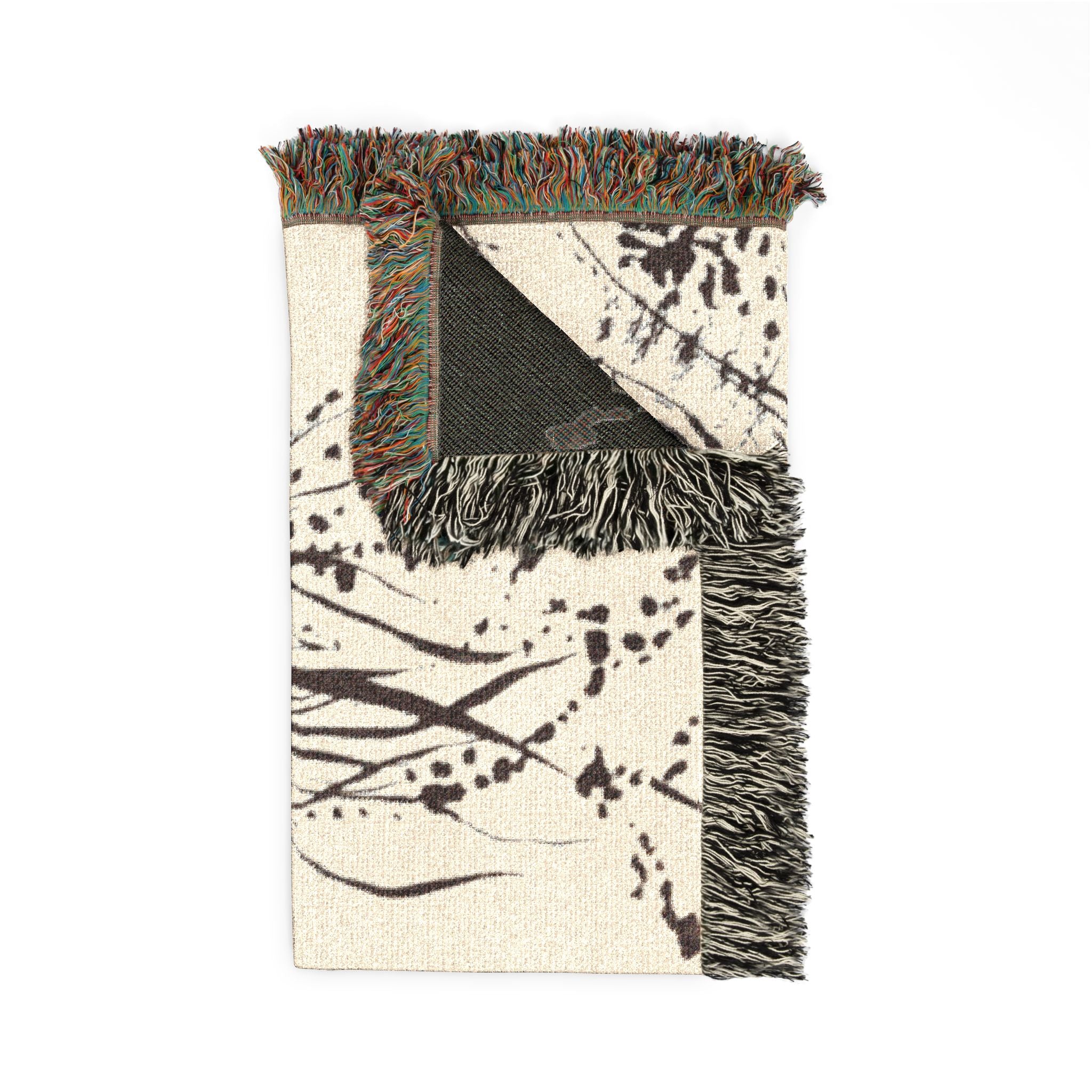"Twin Faces" Woven Blanket