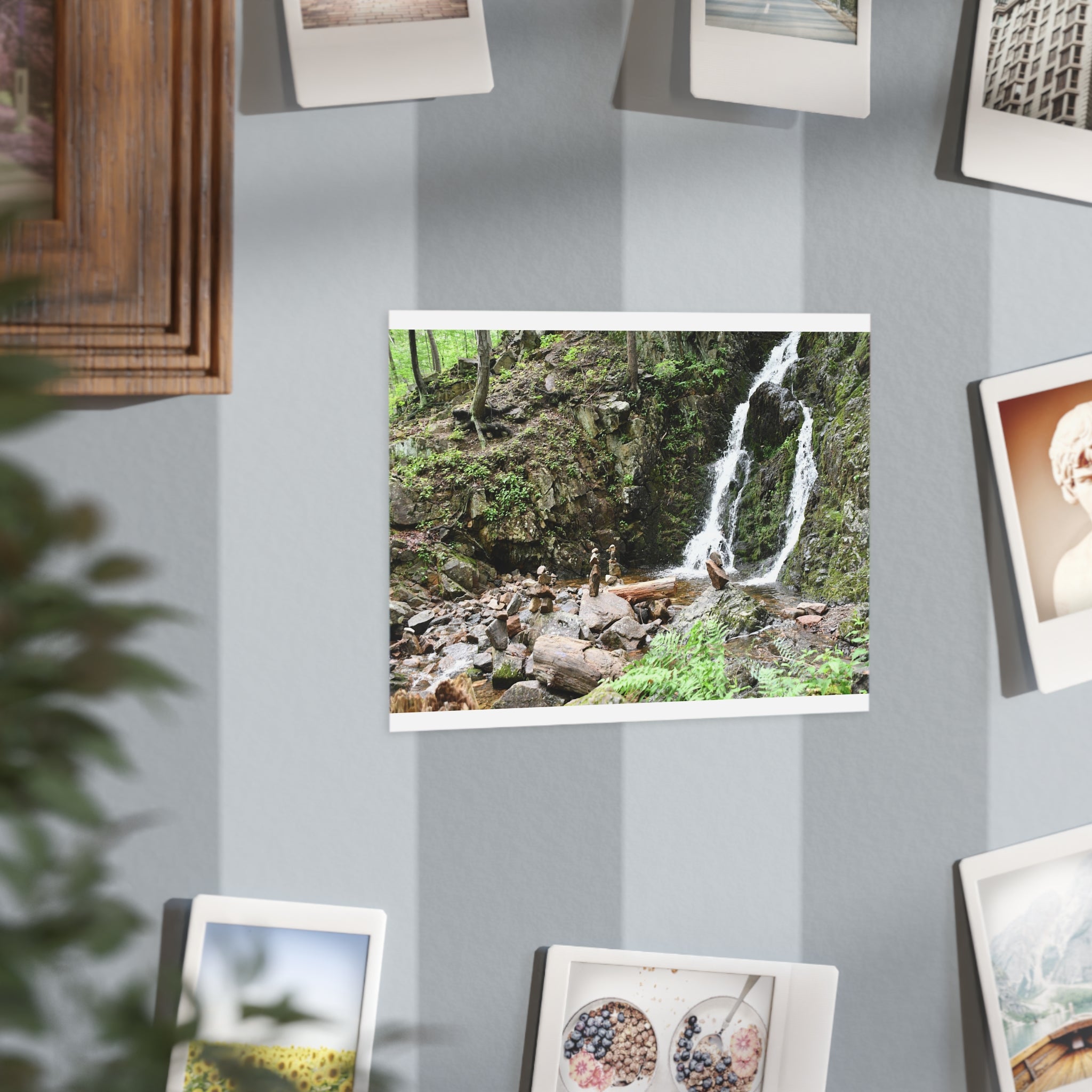 "Waterfall Cairn" Print