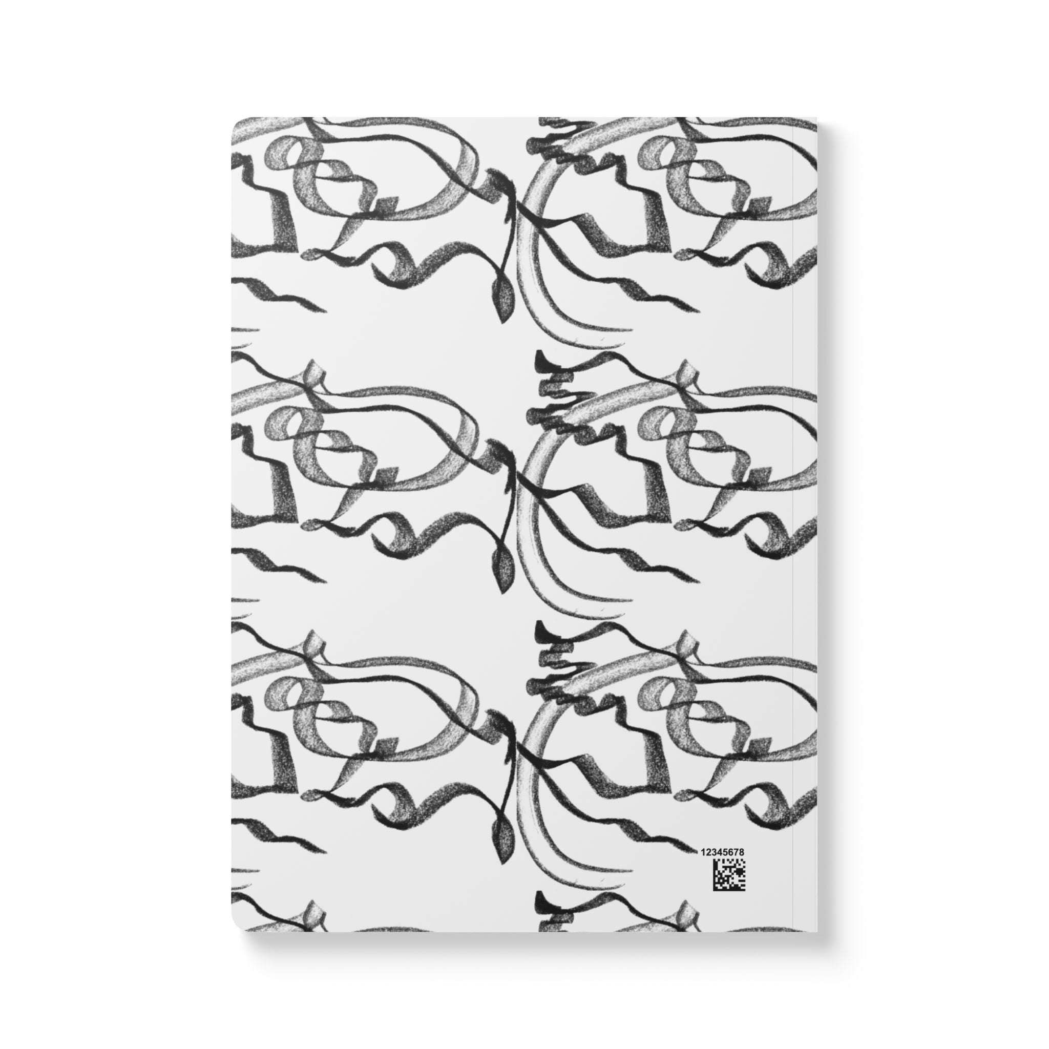 "Brushstroke" Softcover Drawing Journal and Sketchbook