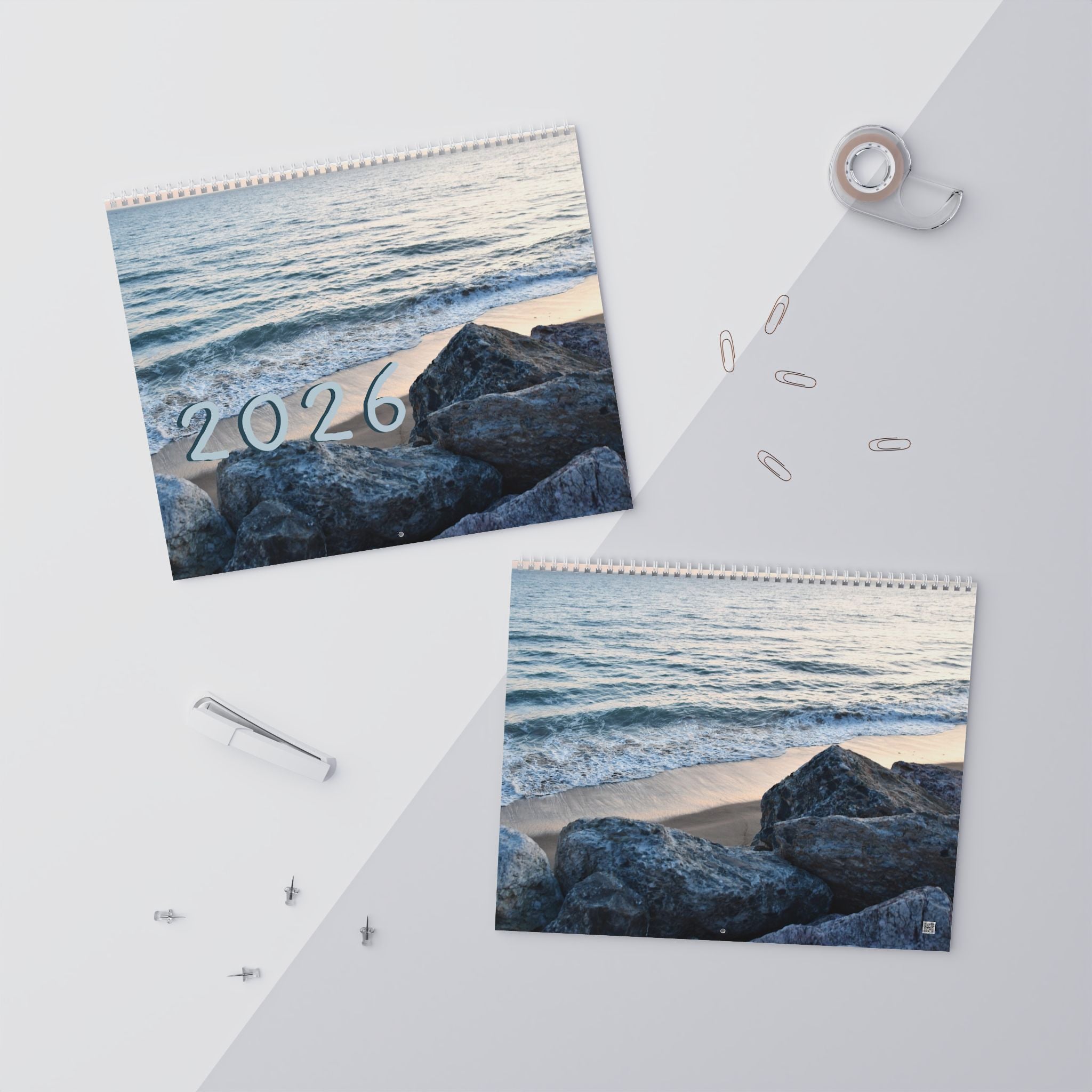 2026 Coastal Photography Wall Calendar