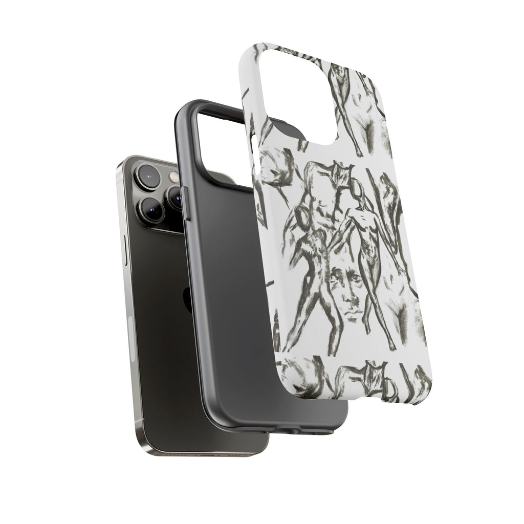 "The Figures" Artistic Figure Pattern Phone Case