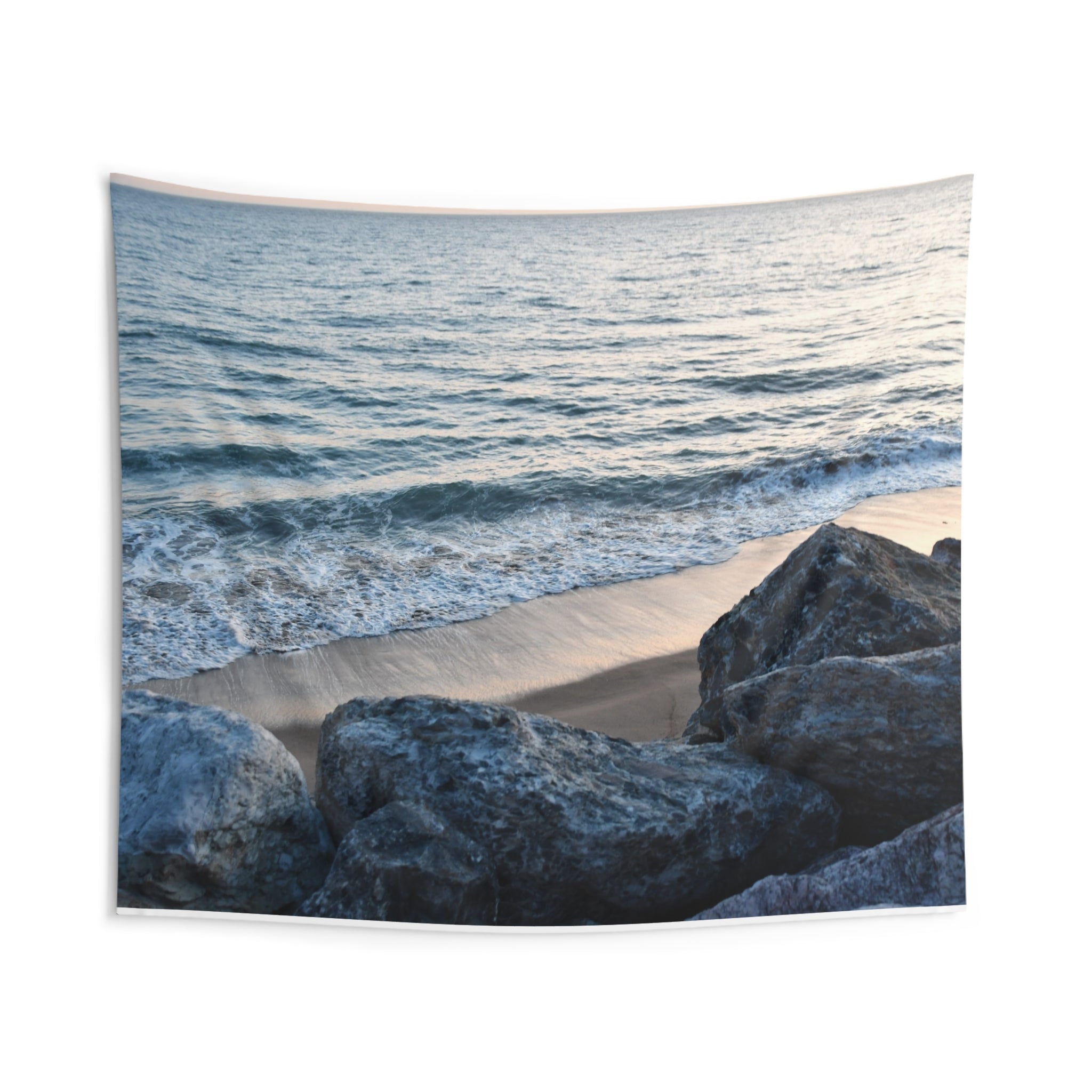 California Ocean Shore Wall Tapestry