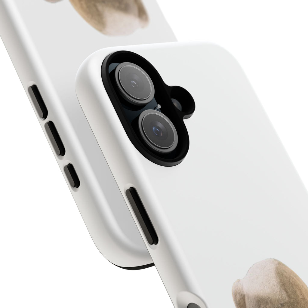 "Leaning Man" Phone Case — Minimalist Thoughtful Stone Sculpture Design