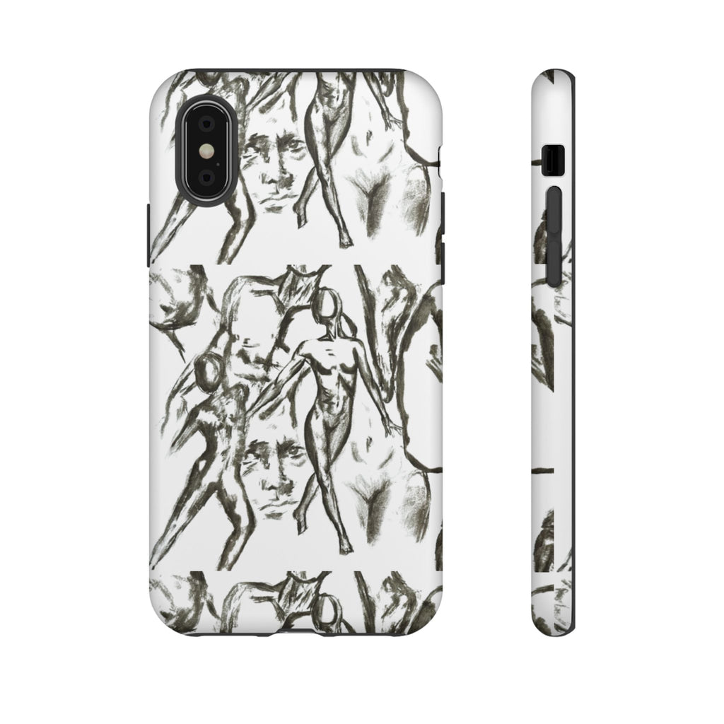 "The Figures" Artistic Figure Pattern Phone Case