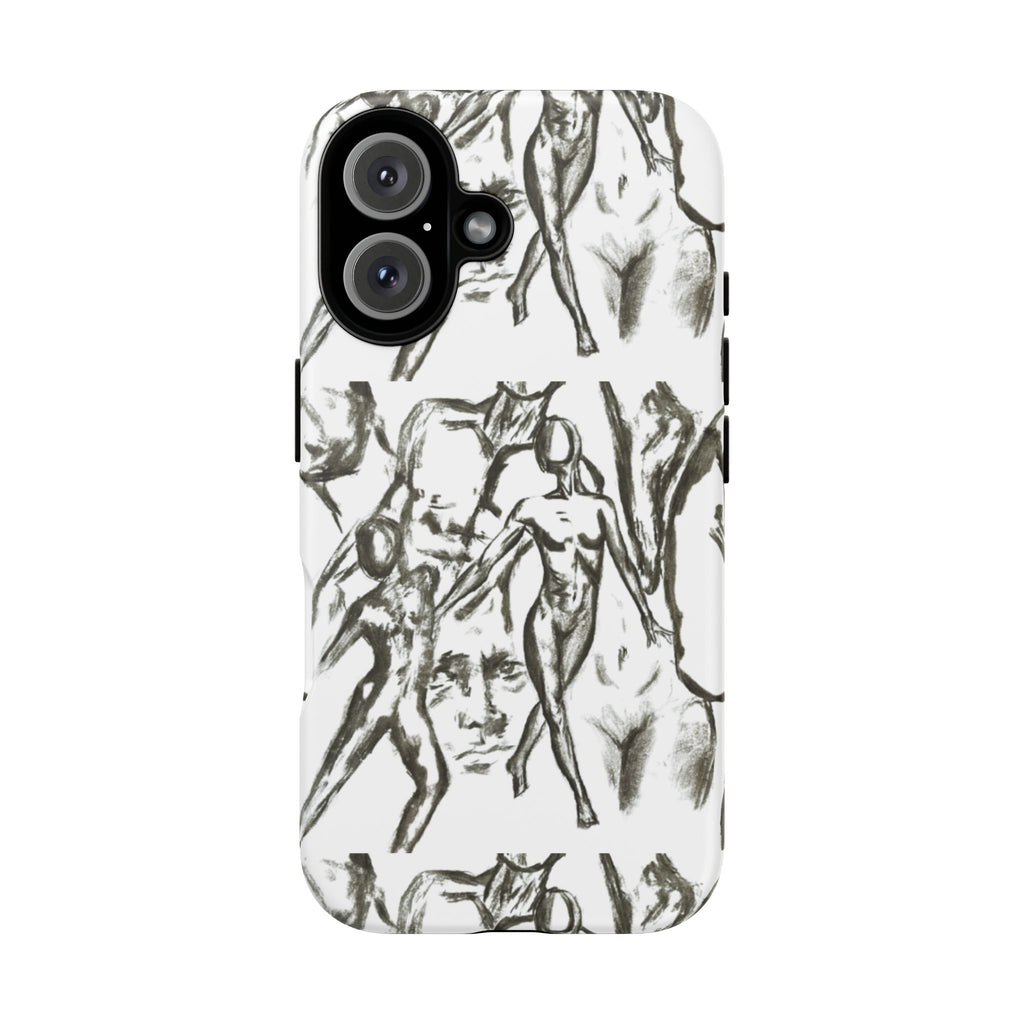 "The Figures" Artistic Figure Pattern Phone Case