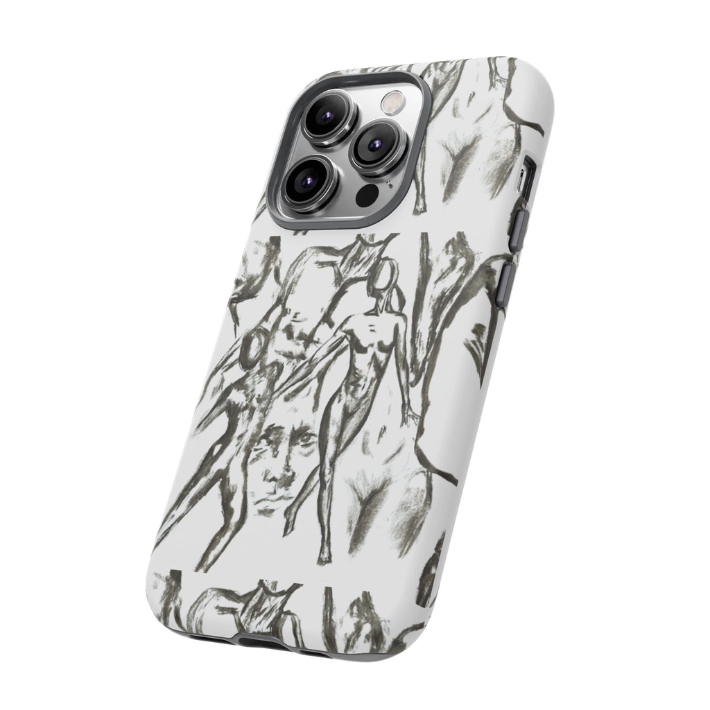"The Figures" Artistic Figure Pattern Phone Case
