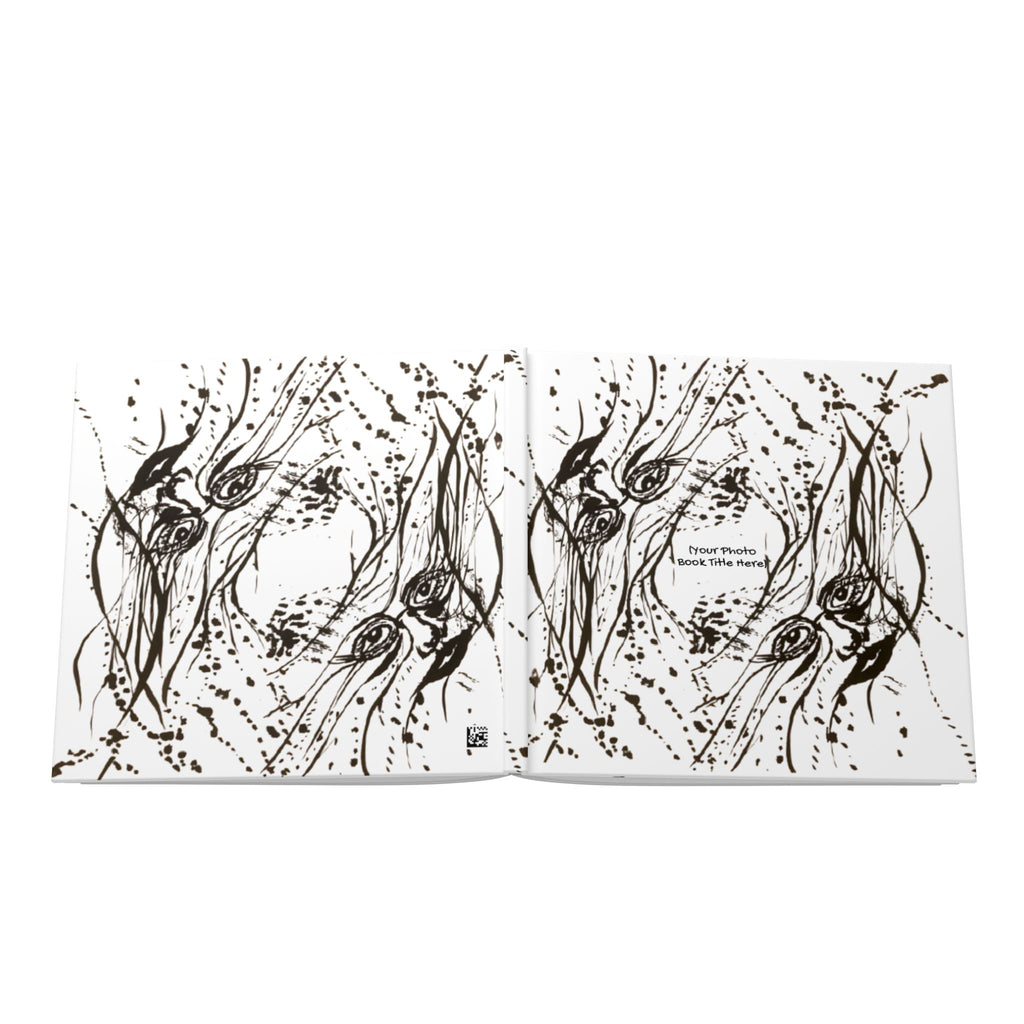 "Twin Faces" Hardcover Customizable Photo Book