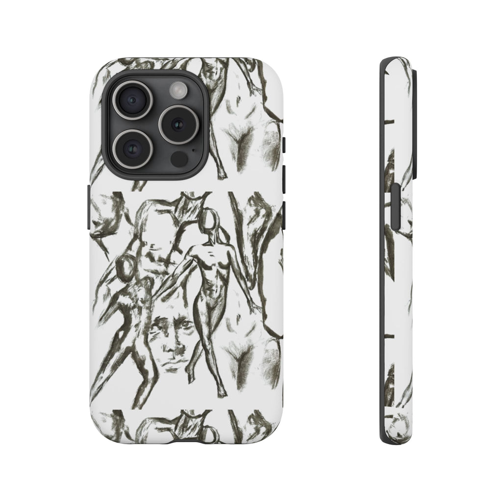 "The Figures" Artistic Figure Pattern Phone Case
