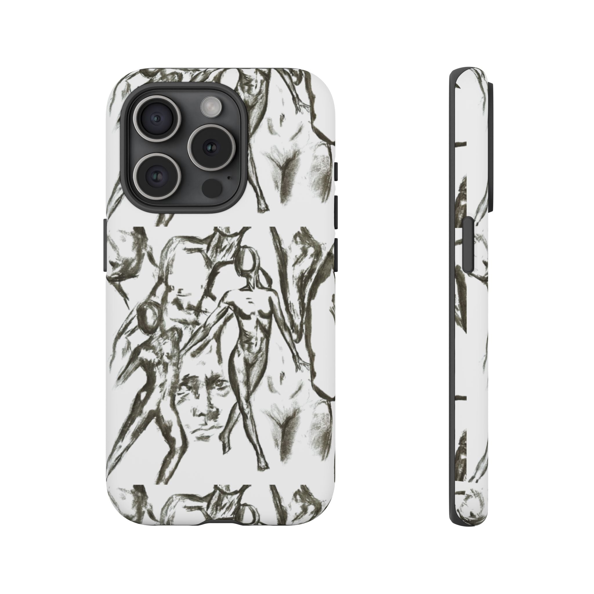 "The Figures" Artistic Figure Pattern Phone Case