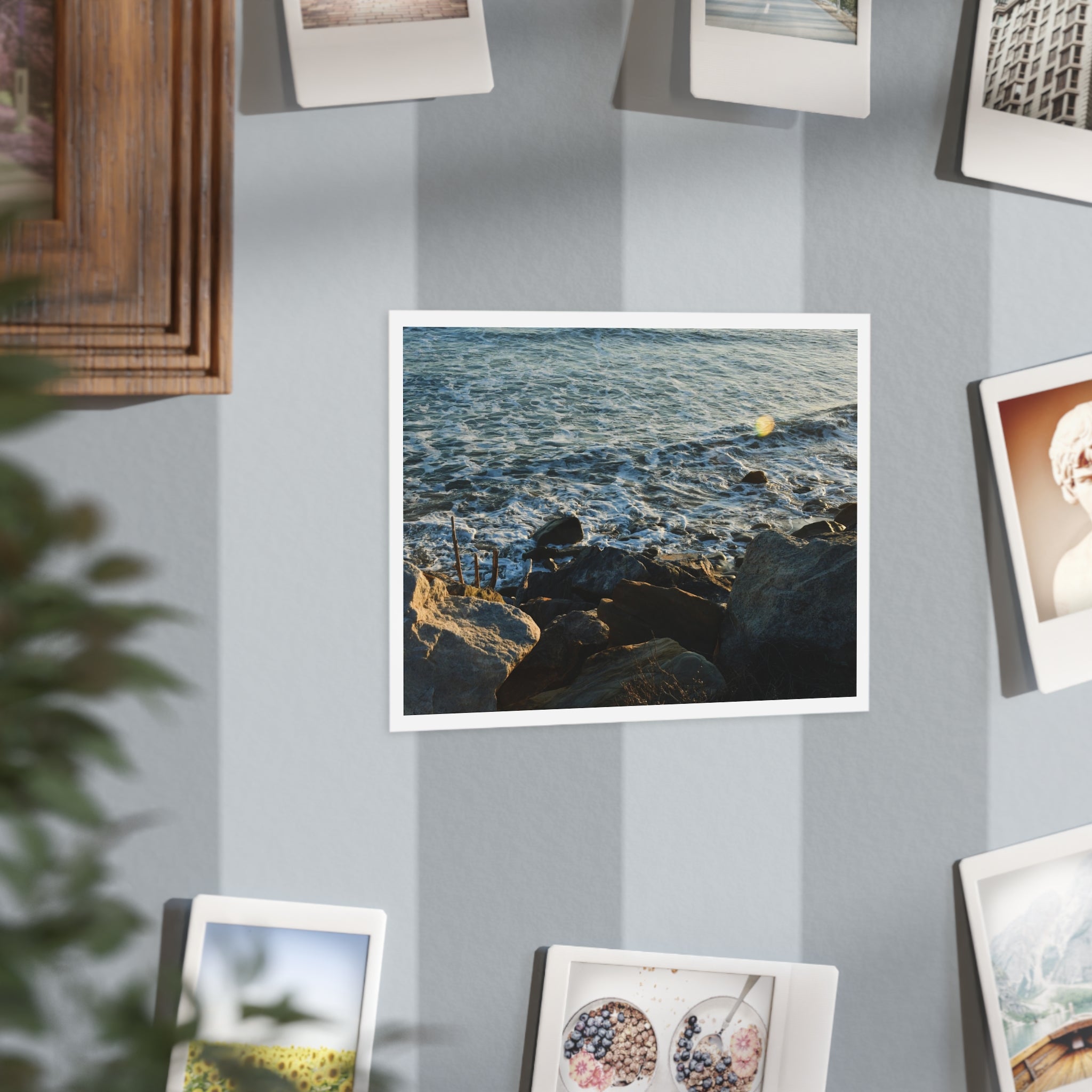 "Coastal Rocks" California Ocean Photo Print