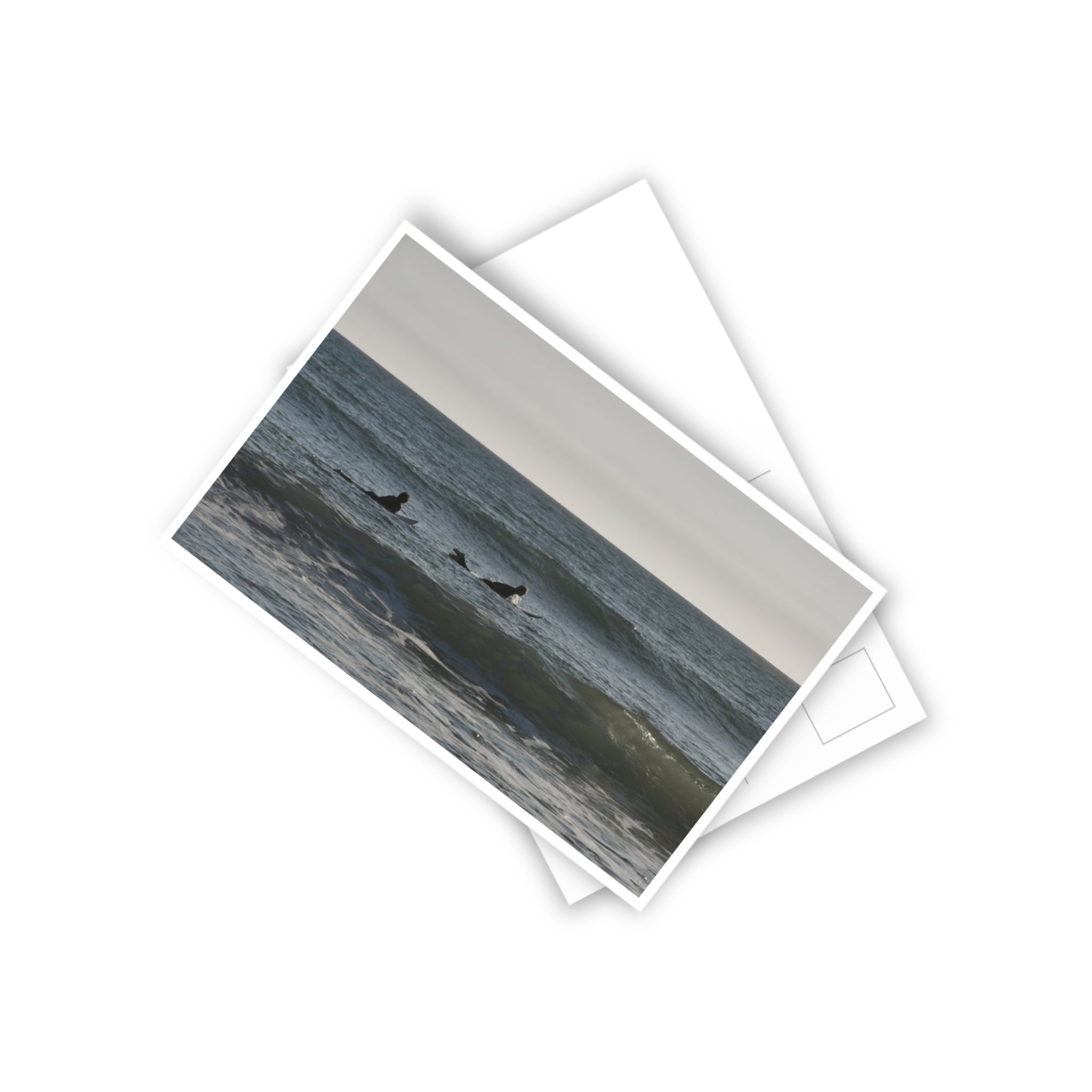 "Malibu Surfers" Beach Postcard (10 ct)