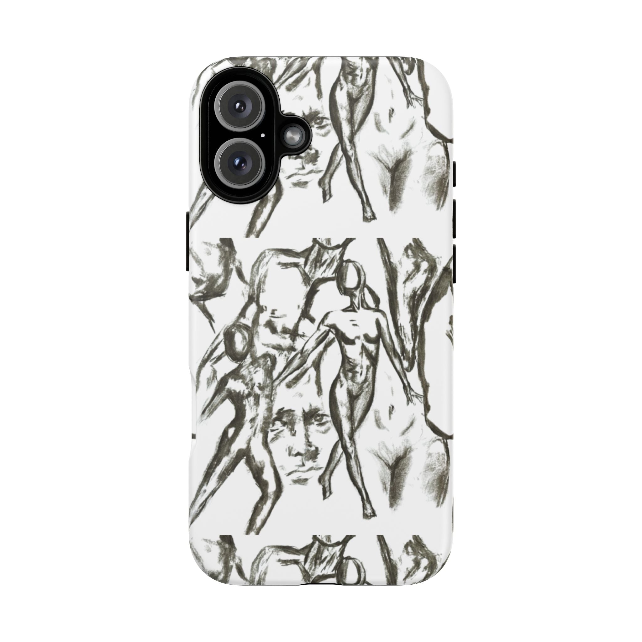 "The Figures" Artistic Figure Pattern Phone Case