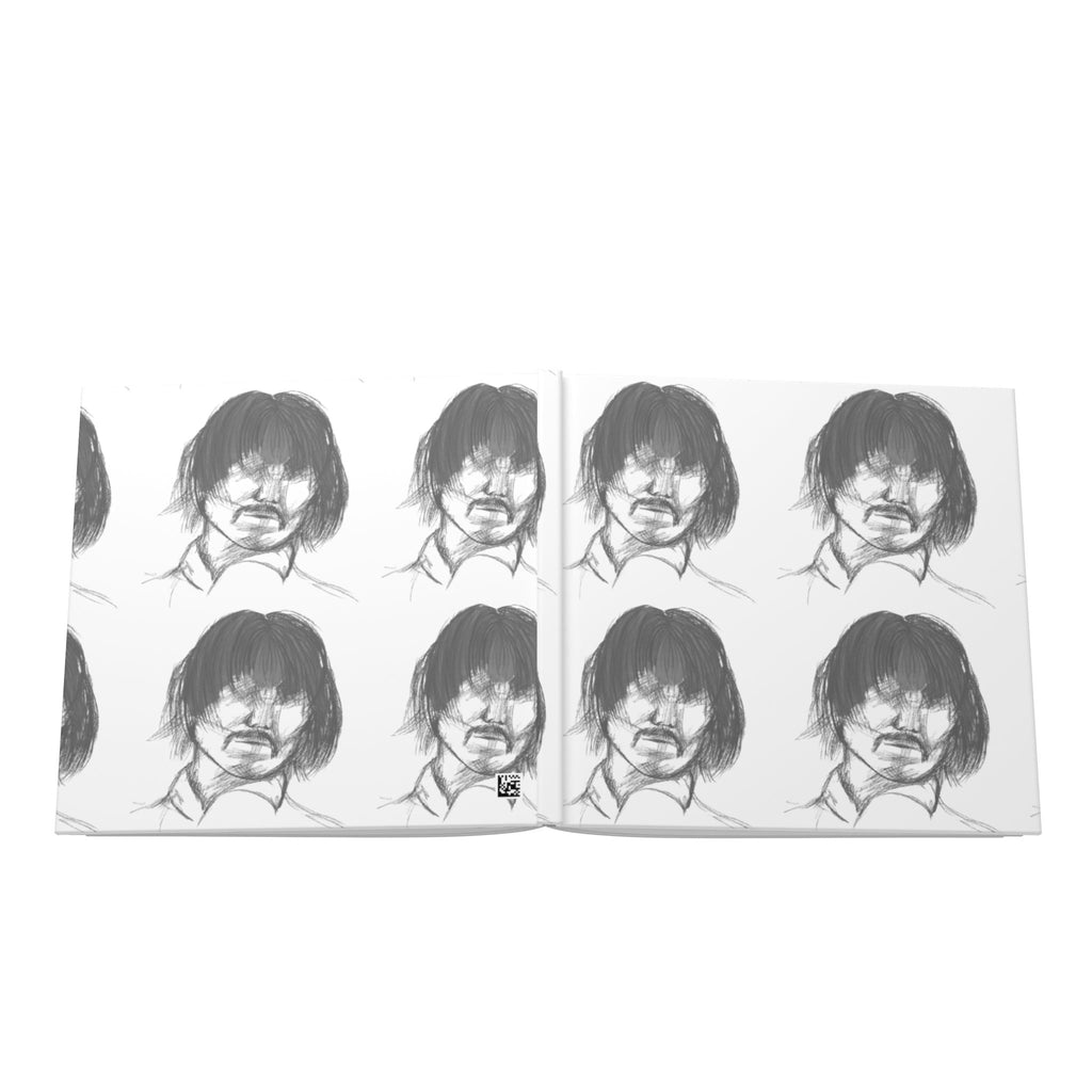 "The Man" Portrait Customizable Hardcover Photo Book