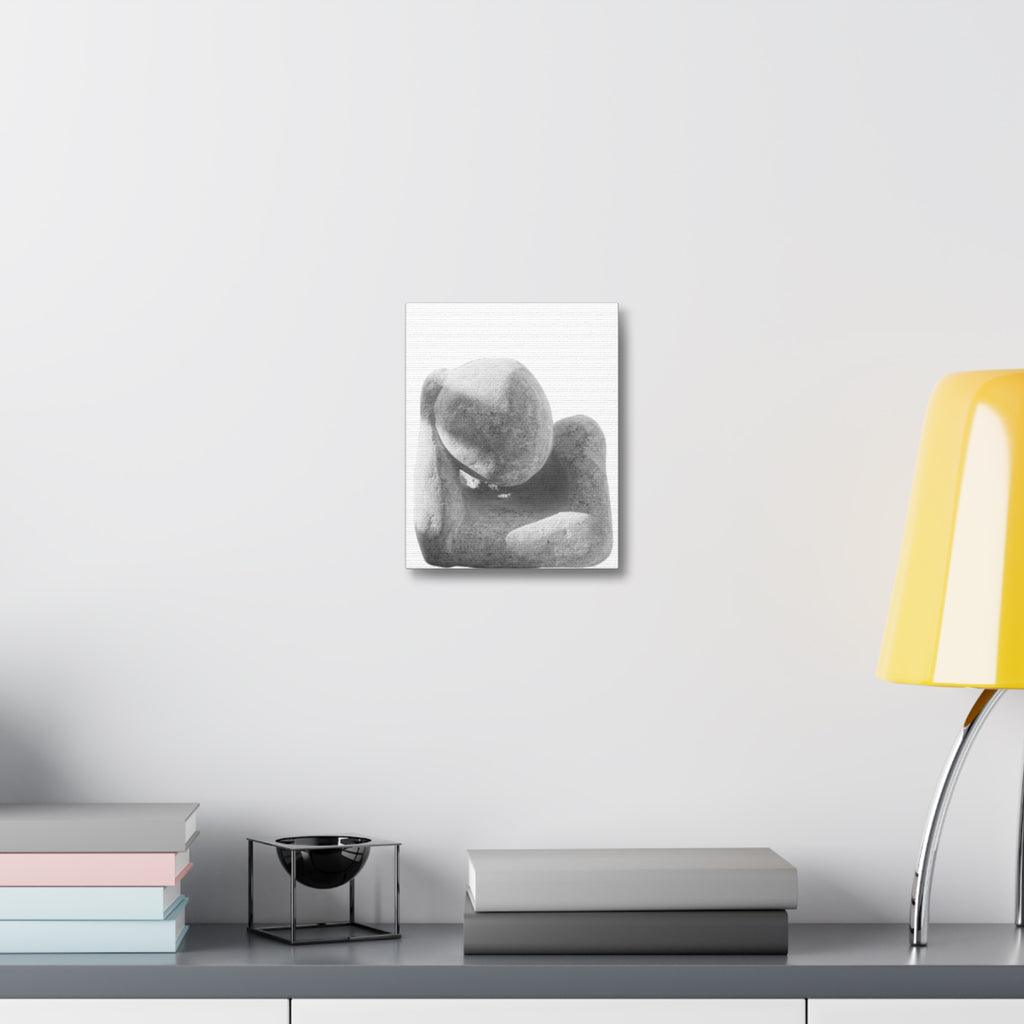 "Leaning Man" Canvas