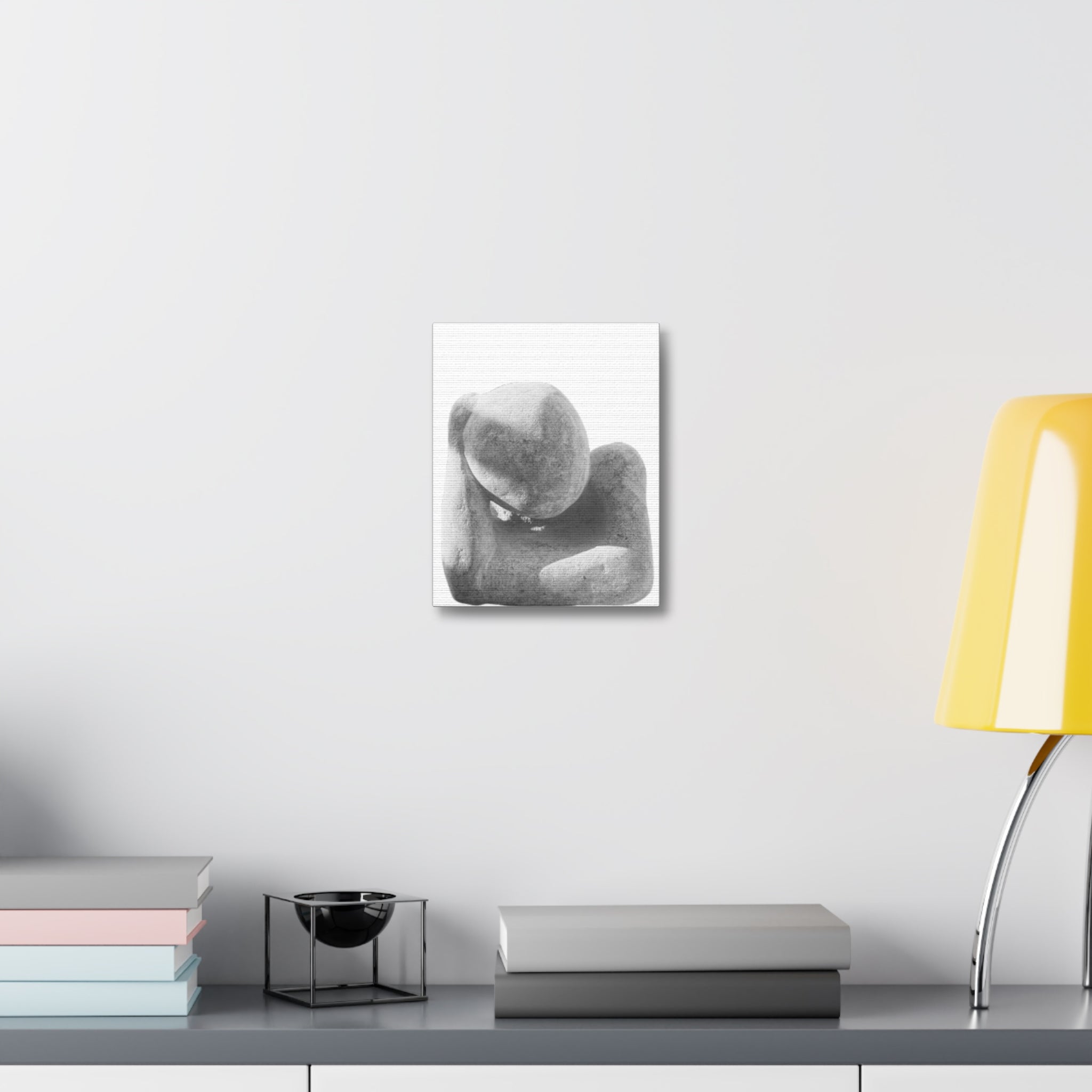 "Leaning Man" Canvas